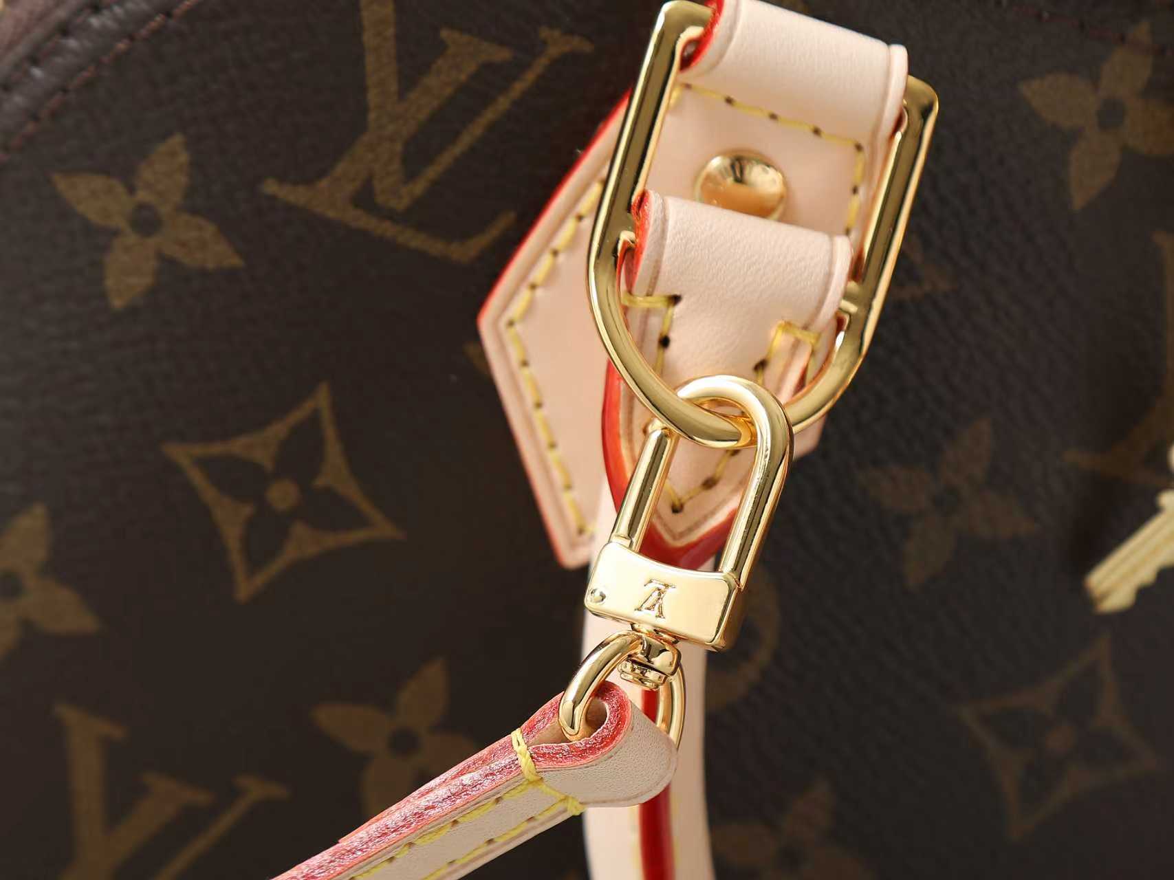 Alma BB Monogram Canvas Crossbody Bag - Image 6