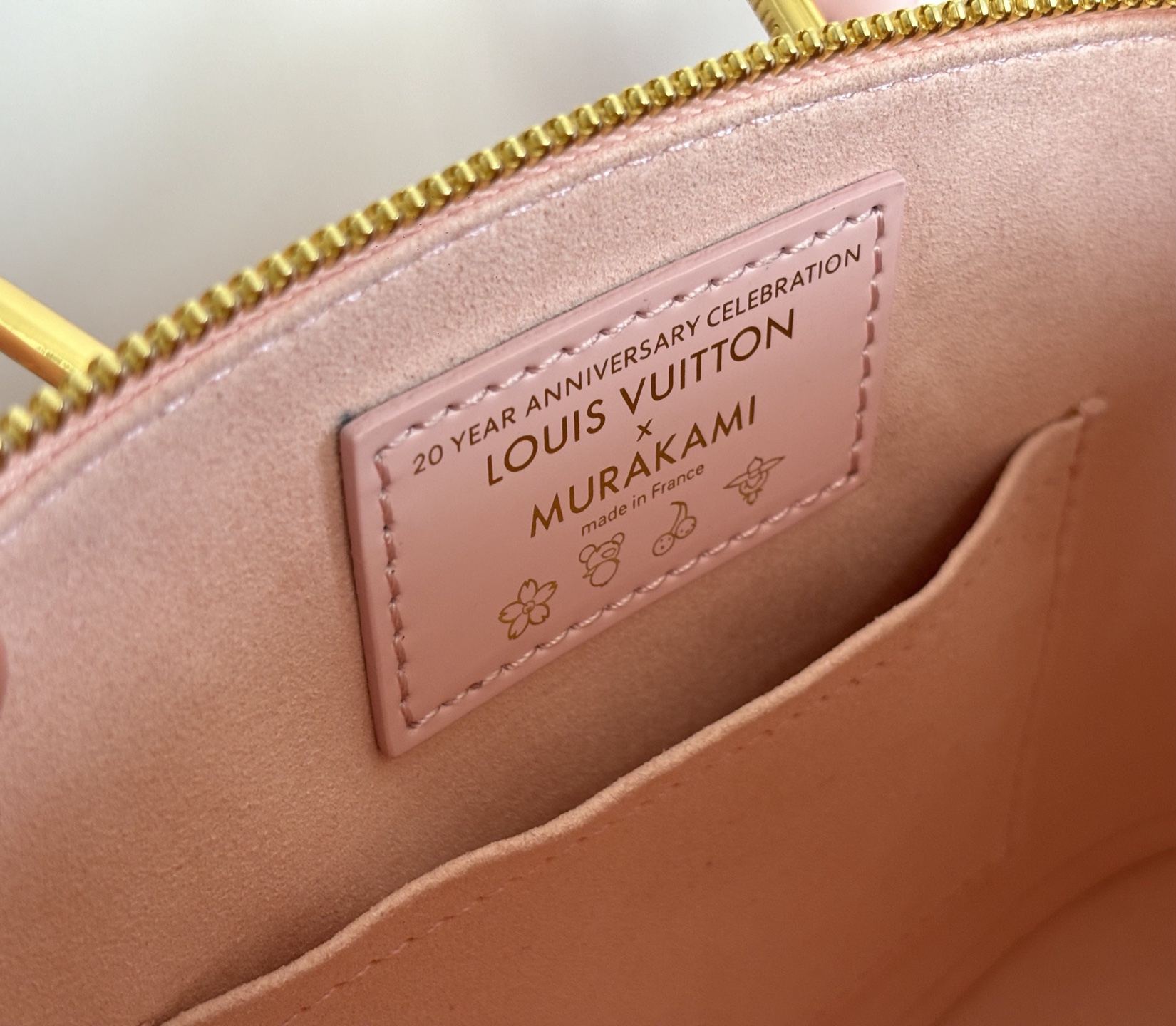 Louis Vuitton Alma BB Pink Epi Leather Handbag - Image 6