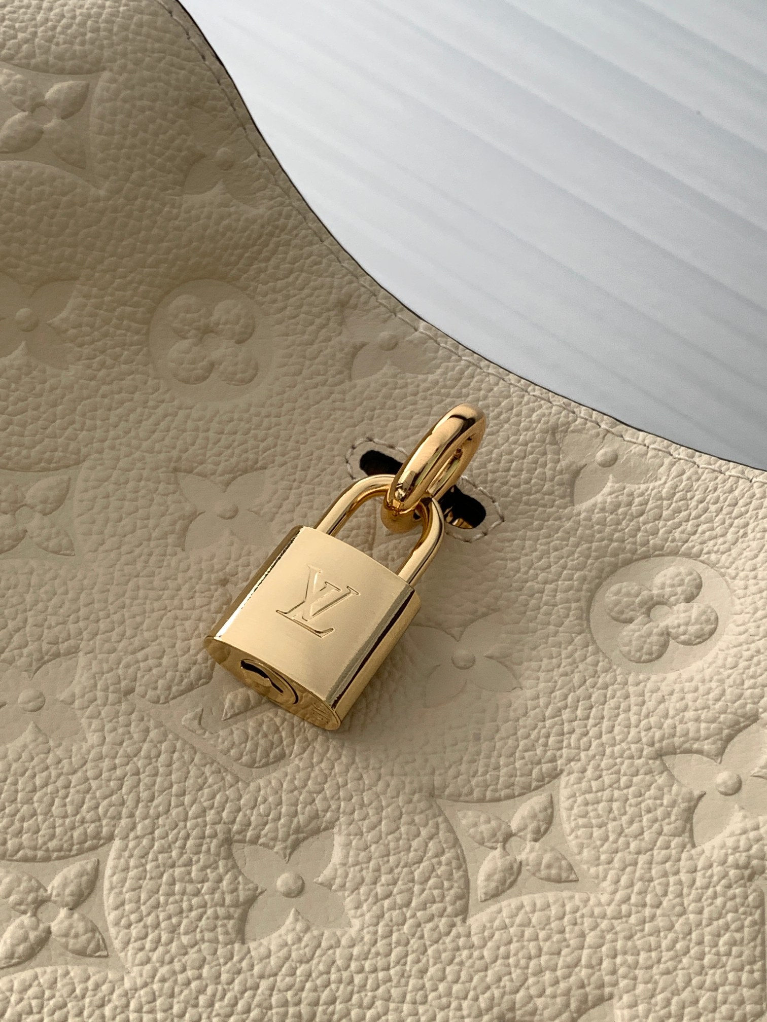Louis Vuitton Promenade Small Handbag in Monogram Empreinte Leather - Image 6