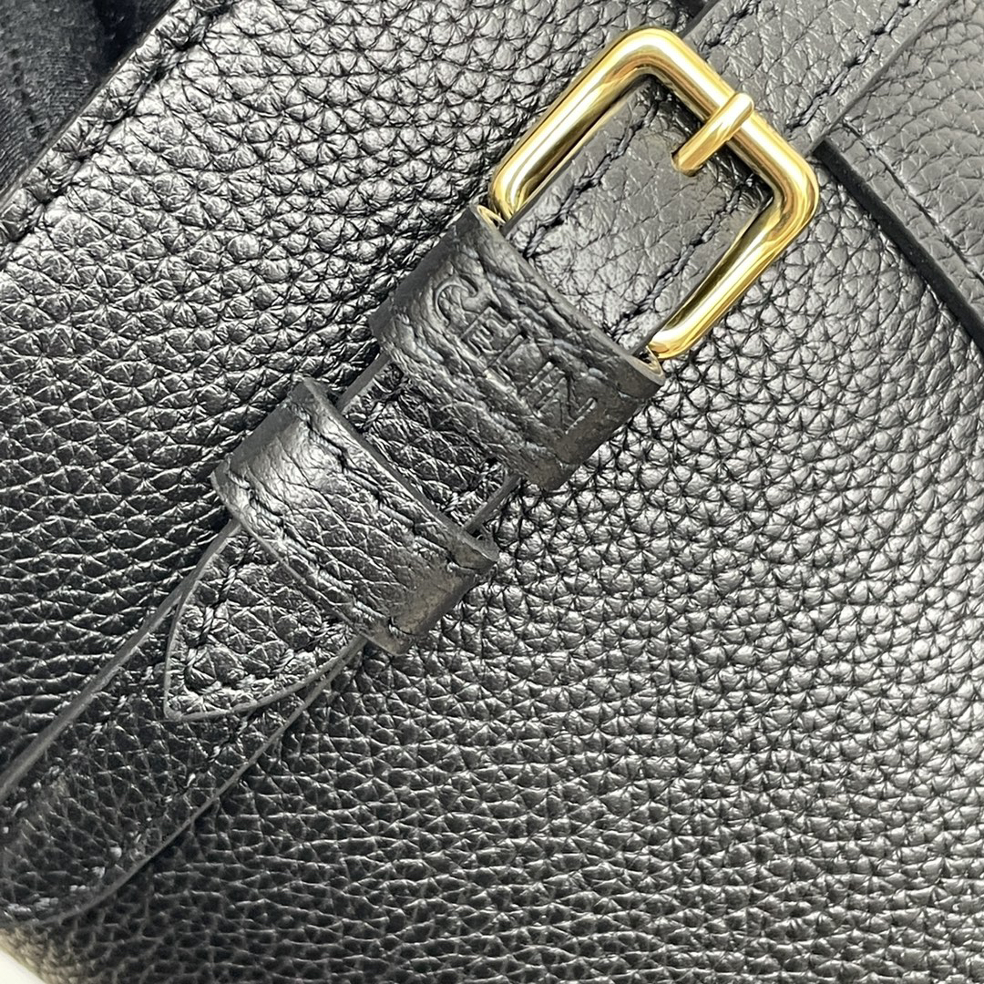 CABAS ANAIS Textured Cowhide Leather Tote Bag - Image 6