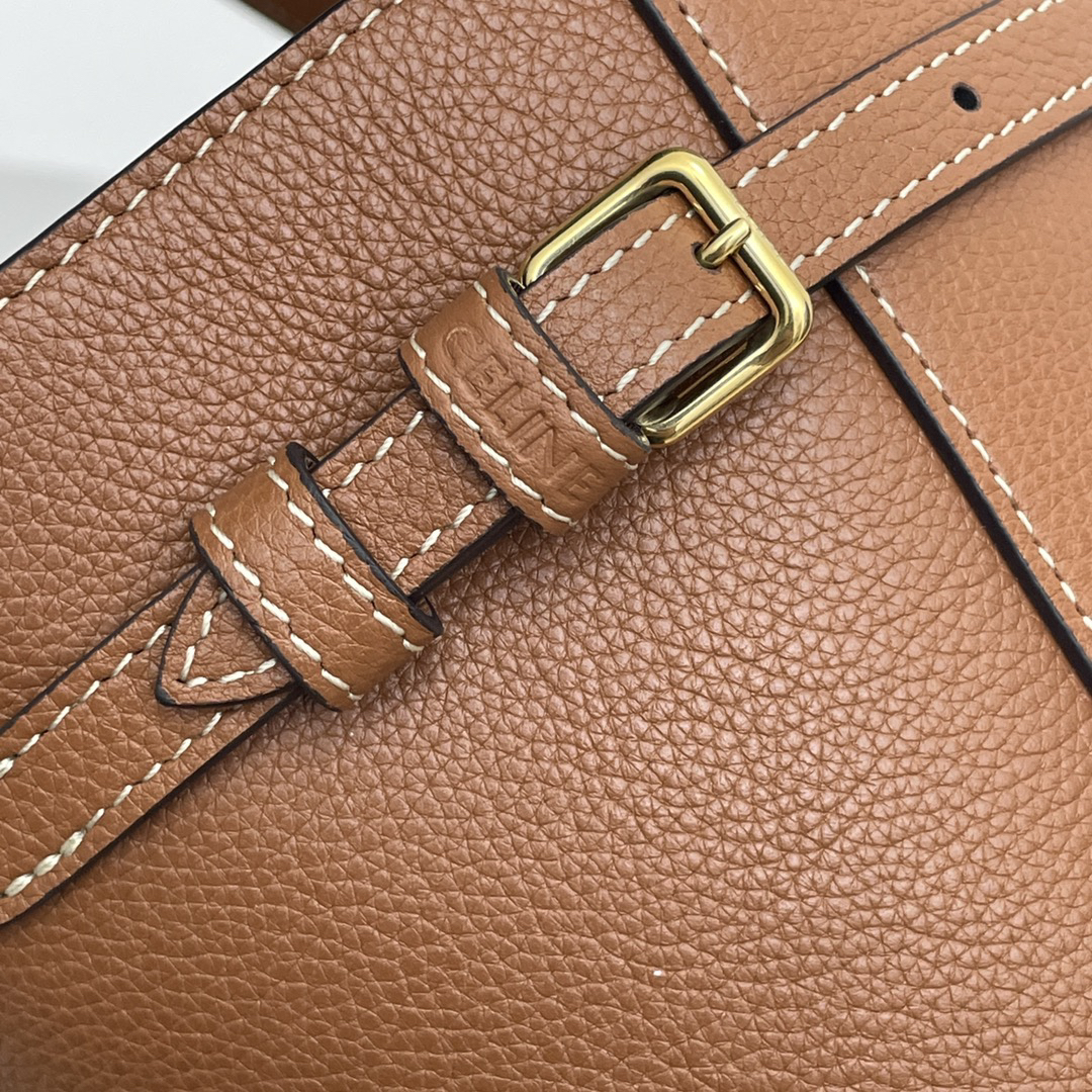 CABAS ANAIS Mini Textured Calfskin Handbag - Image 6