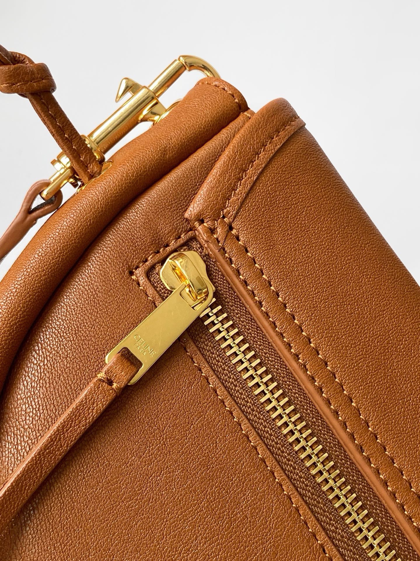 CE HALFMOON Small Lambskin Crossbody Bag - Image 6