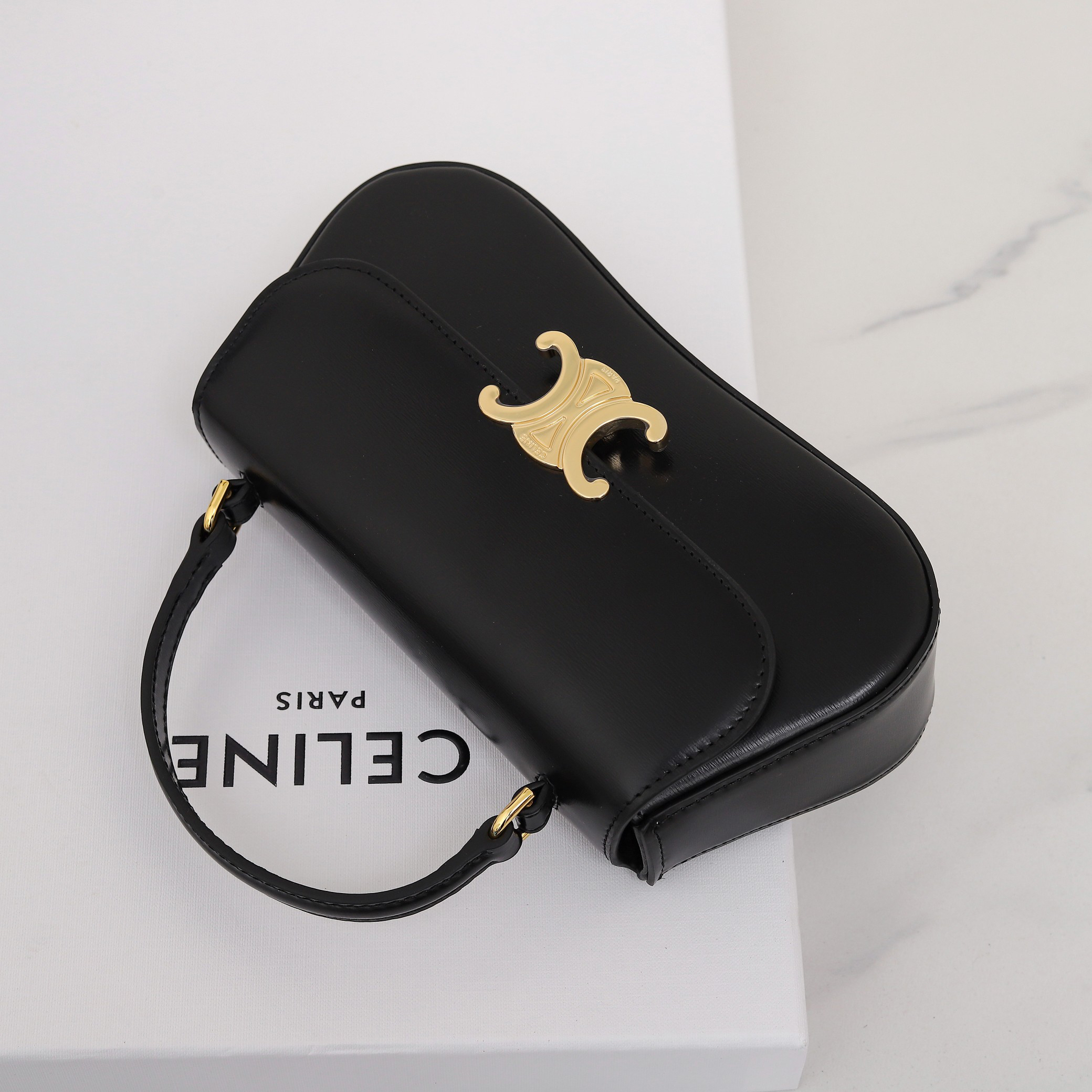 Celine Lola Triomphe Crossbody Bag - Image 6
