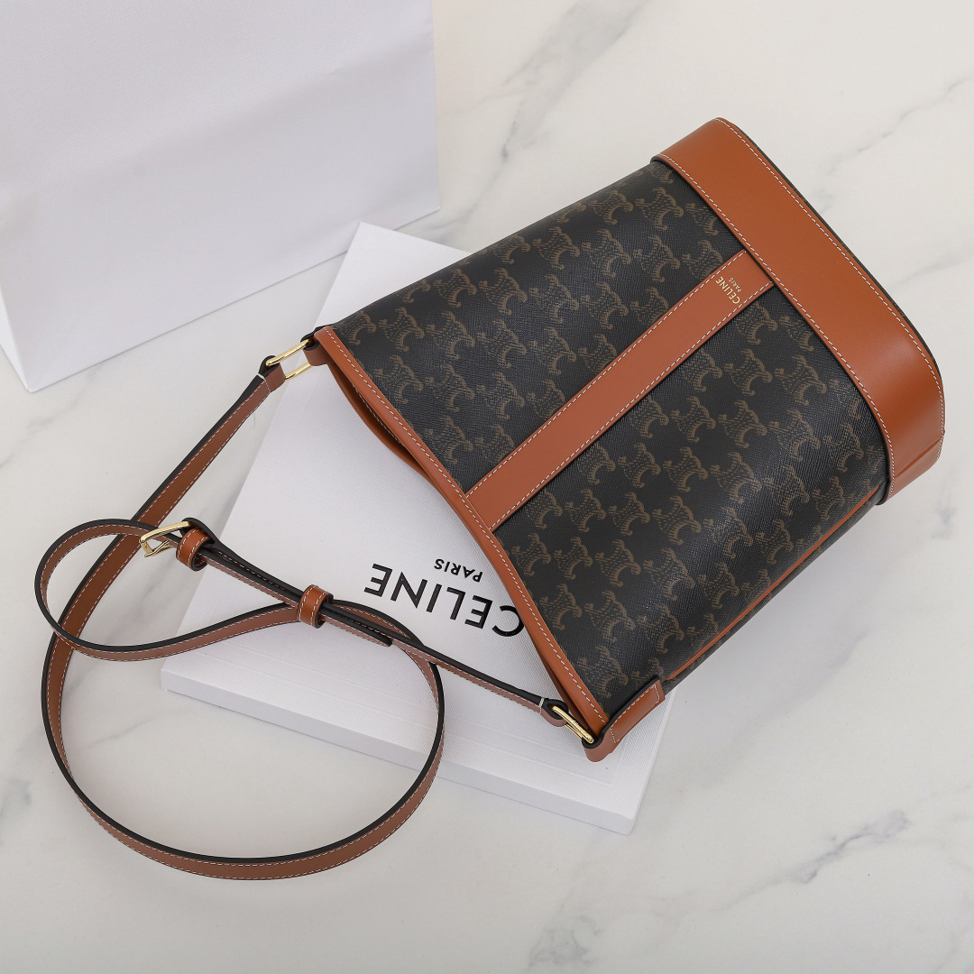 Celine Monogram Small Bucket Bag - Image 6