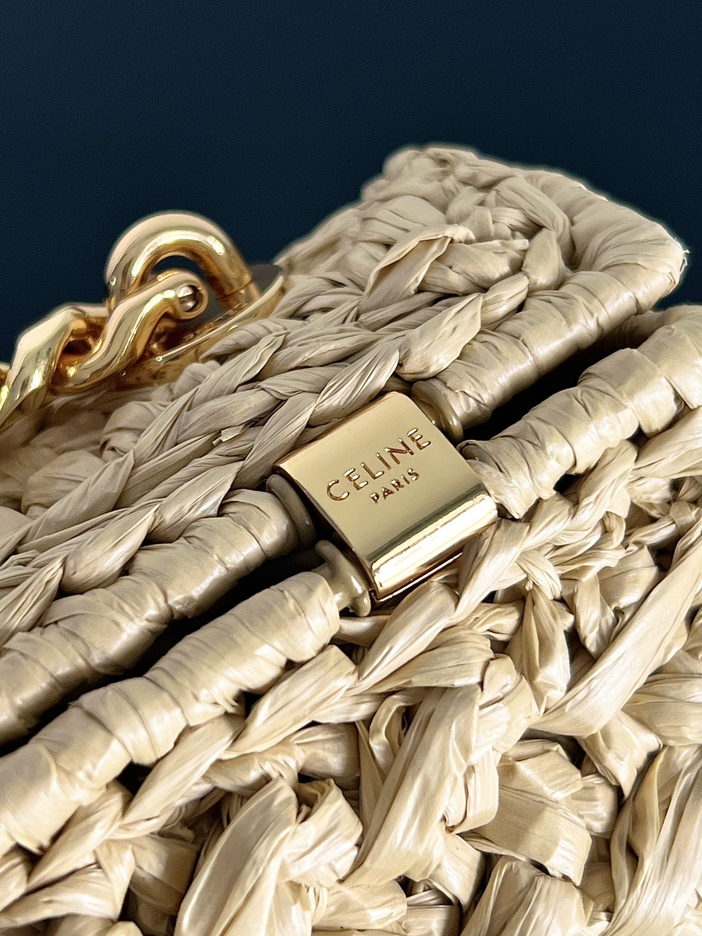 TRIOME Woven Chain Shoulder Bag - Image 6