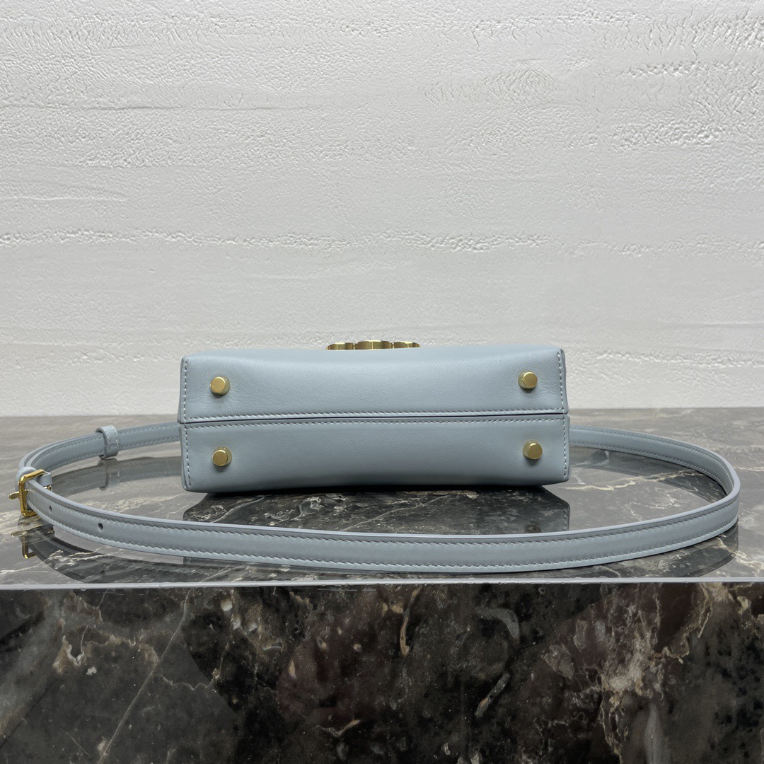 TEEN NINO Textured Leather Crossbody Handbag - Image 6
