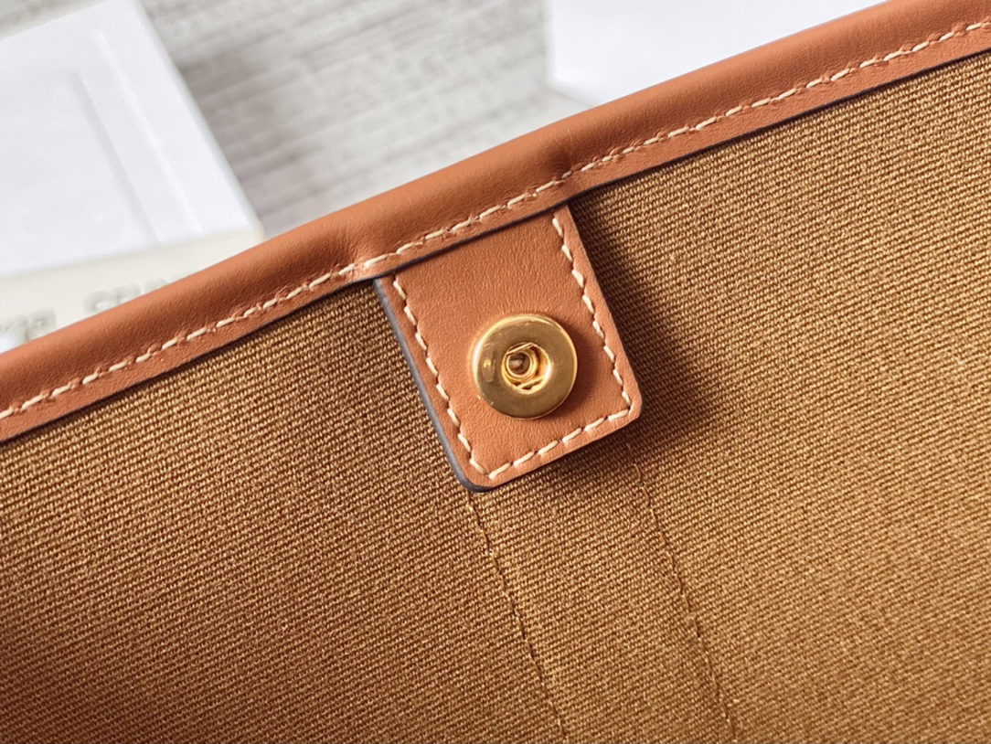 Celine Macadam Canvas Bucket Crossbody Bag - Image 6