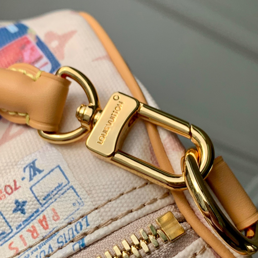 Louis Vuitton Speedy Soft 30 Handbag in Monogram Dune - Image 6