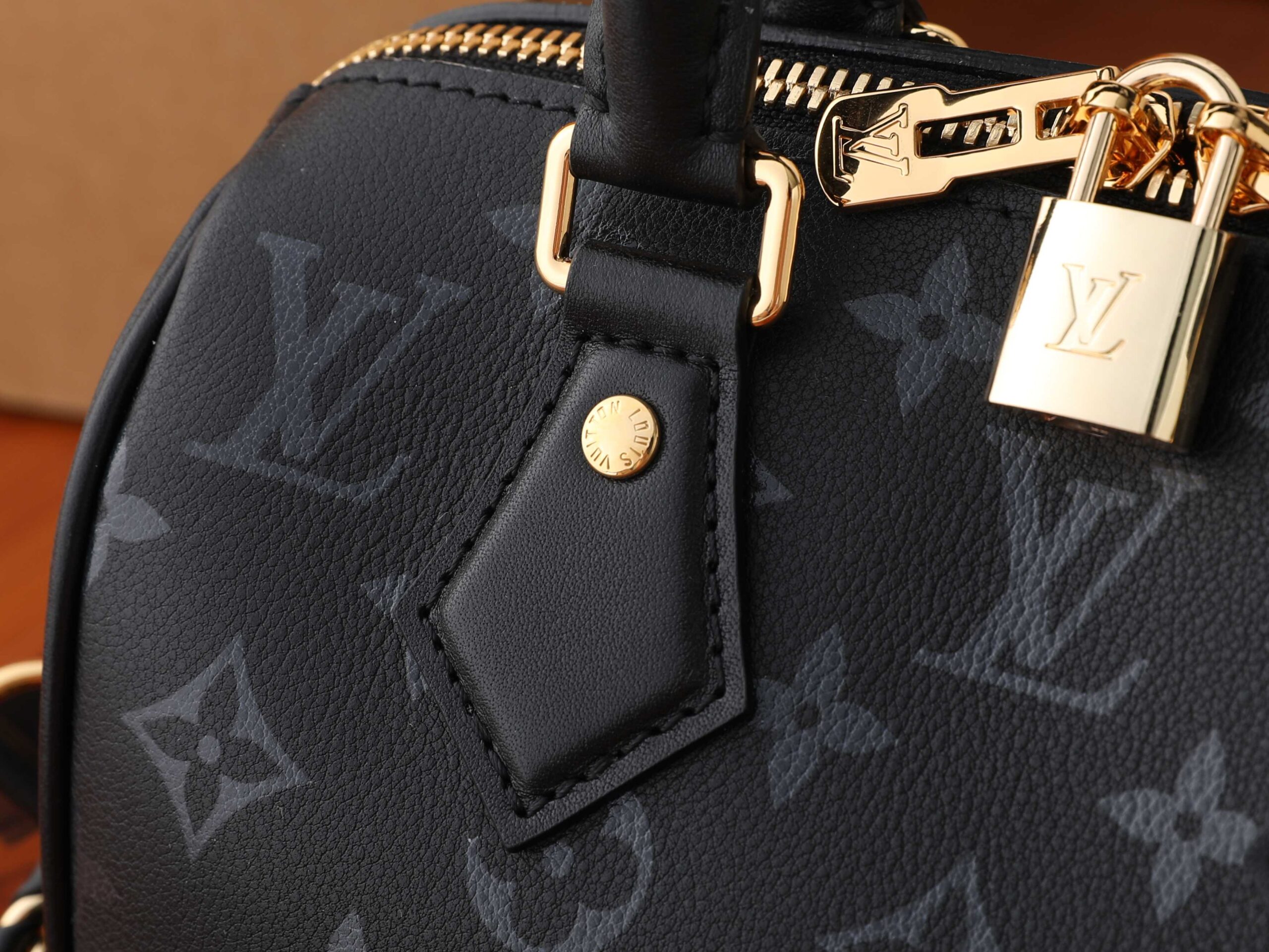 Louis Vuitton Speedy Bandoulière 20 Handbag in Monogram Ink - Image 6
