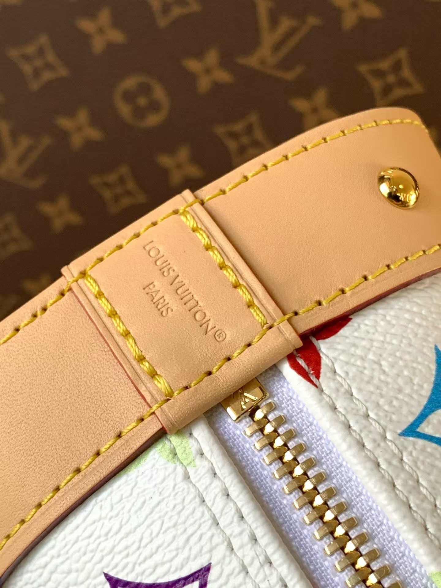 Louis Vuitton x Takashi Murakami Alma BB Handbag - Image 6