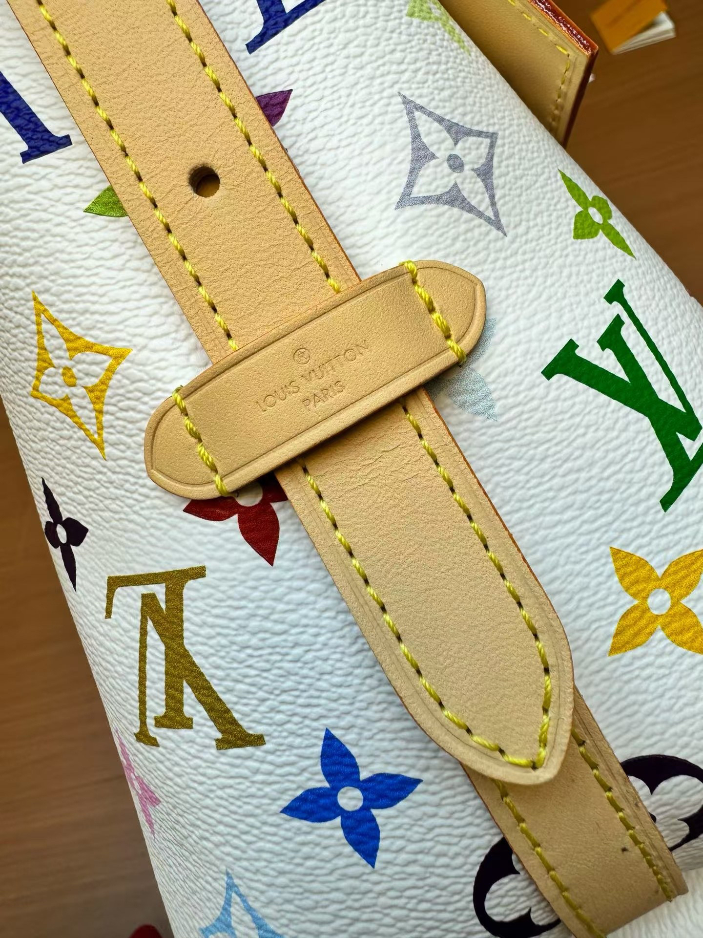Louis Vuitton x Takashi Murakami CarryAll Small Handbag M13661 - Image 6