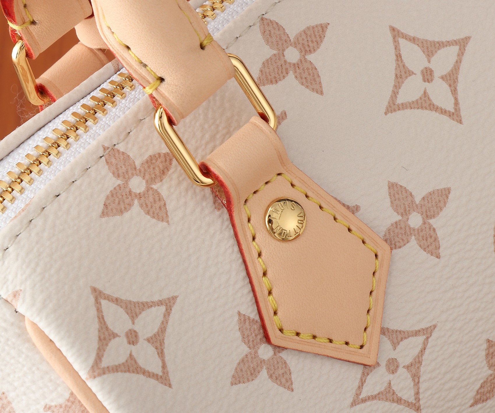Louis Vuitton Speedy 18 Leather Crossbody Bag - Image 6