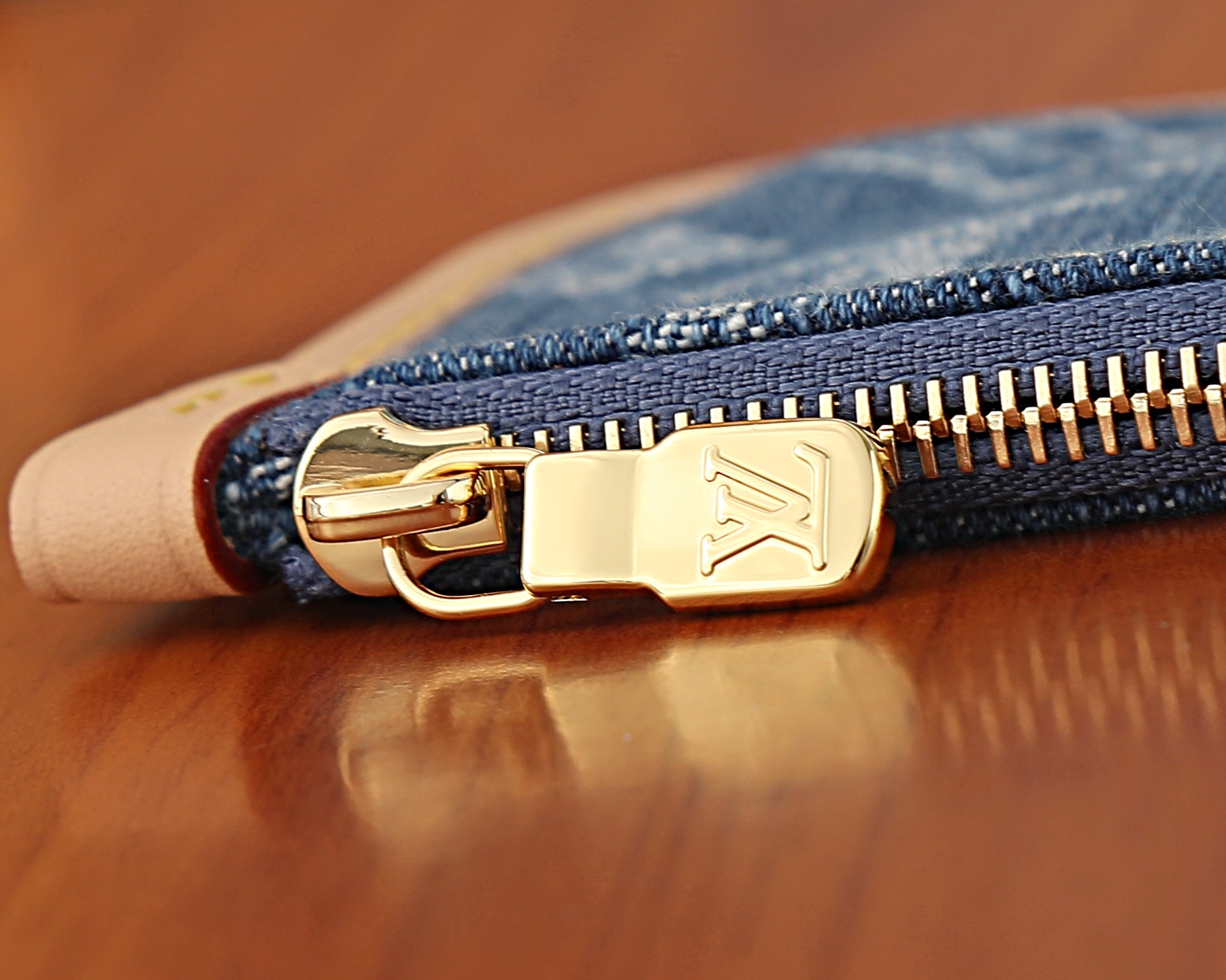 Louis Vuitton All In BB Denim Handbag - Image 6