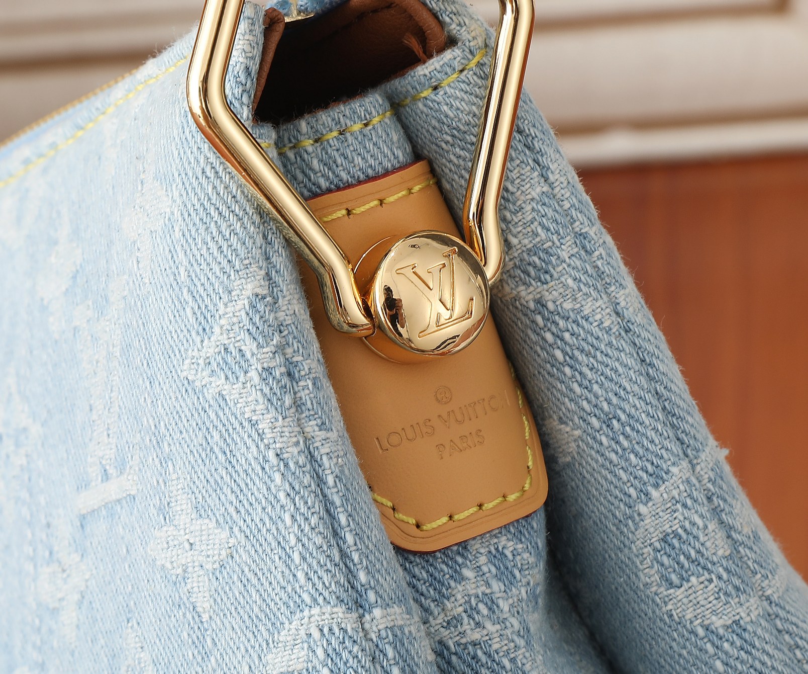 Coussin BB Monogram Denim Crossbody Bag - Image 6