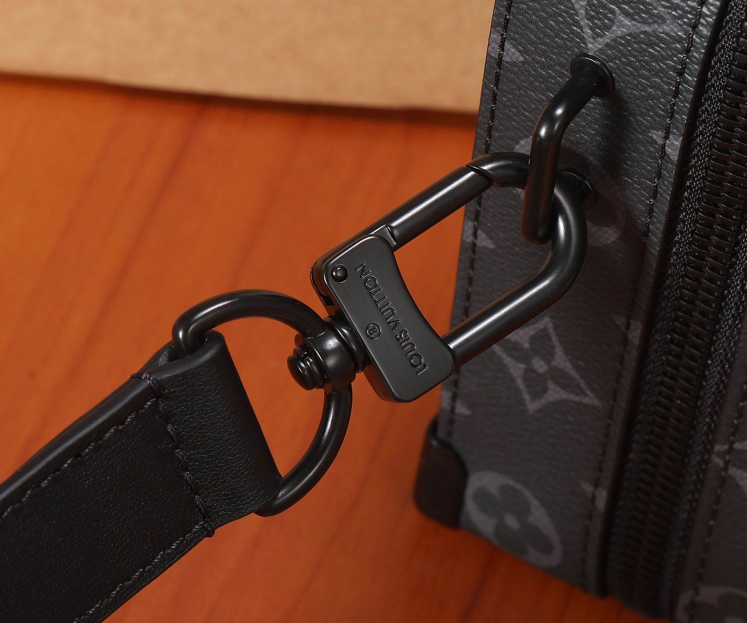 Louis Vuitton Soft Trunk Handle Bag in Monogram Macassar Canvas - Image 6