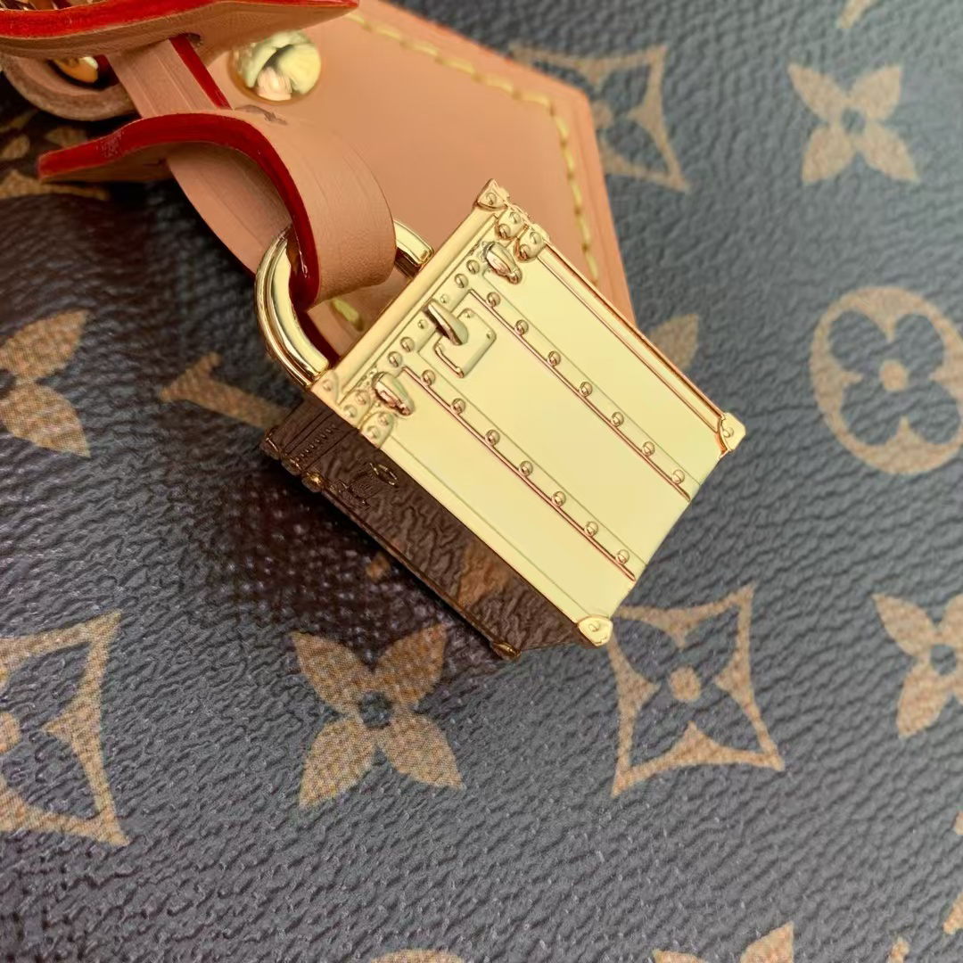 Louis Vuitton Speedy Soft 30 Dark Handbag - Image 6