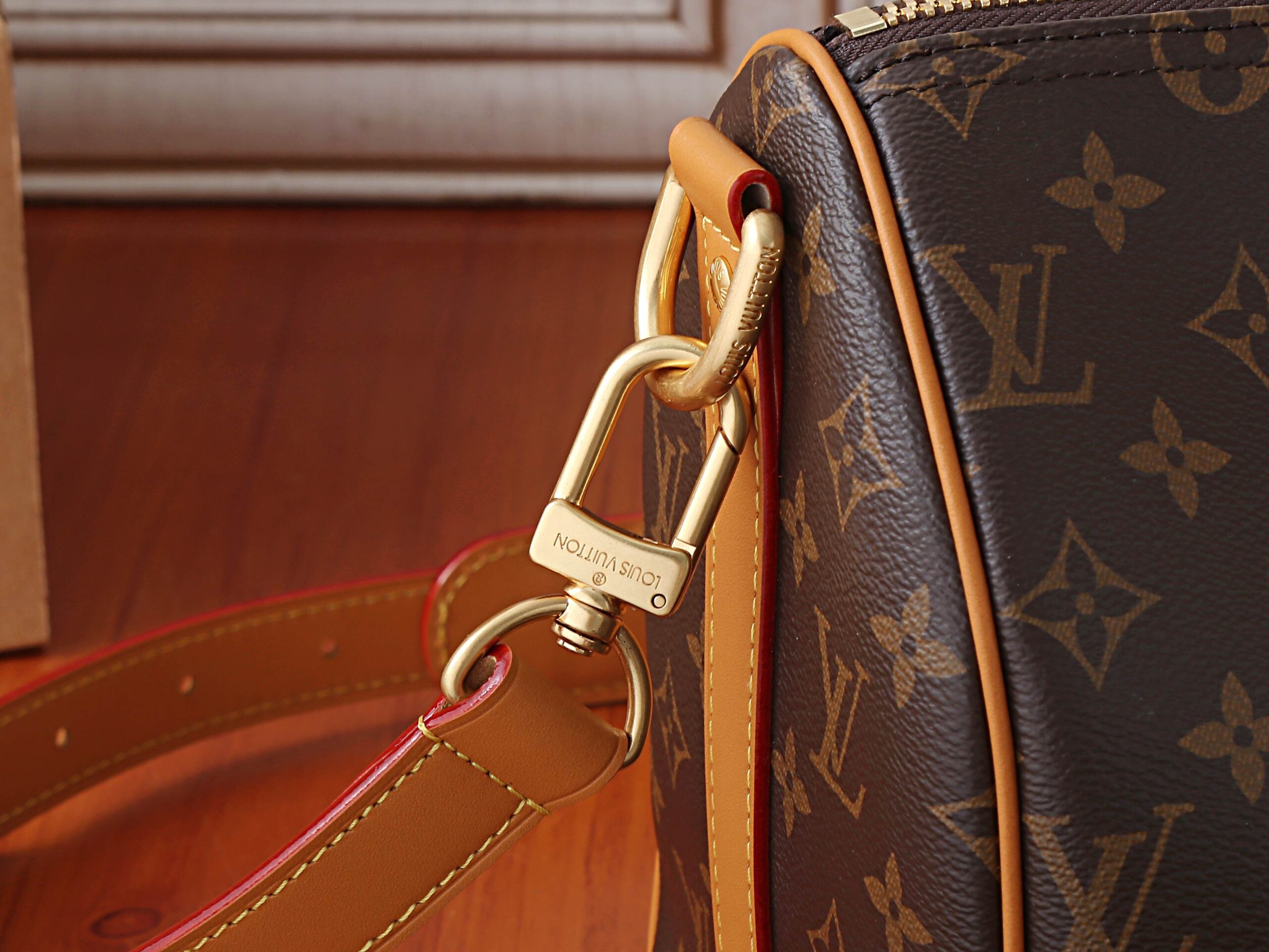 Keepall Bandoulière 35 Travel Bag in Monogram Archive Coated Canvas - Image 6