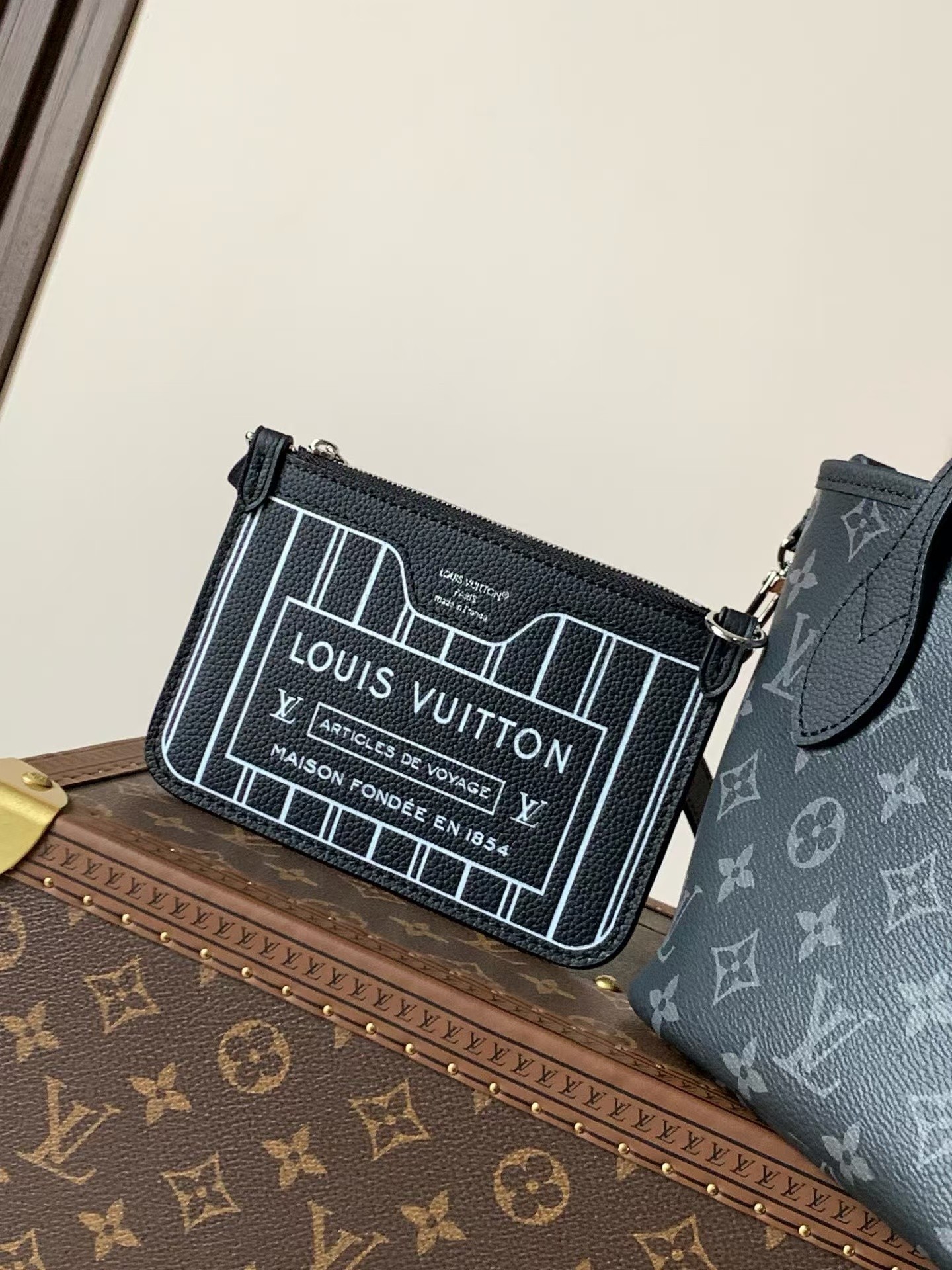 Louis Vuitton Neverfull Bandouliere Inside Out BB Bag - Image 6