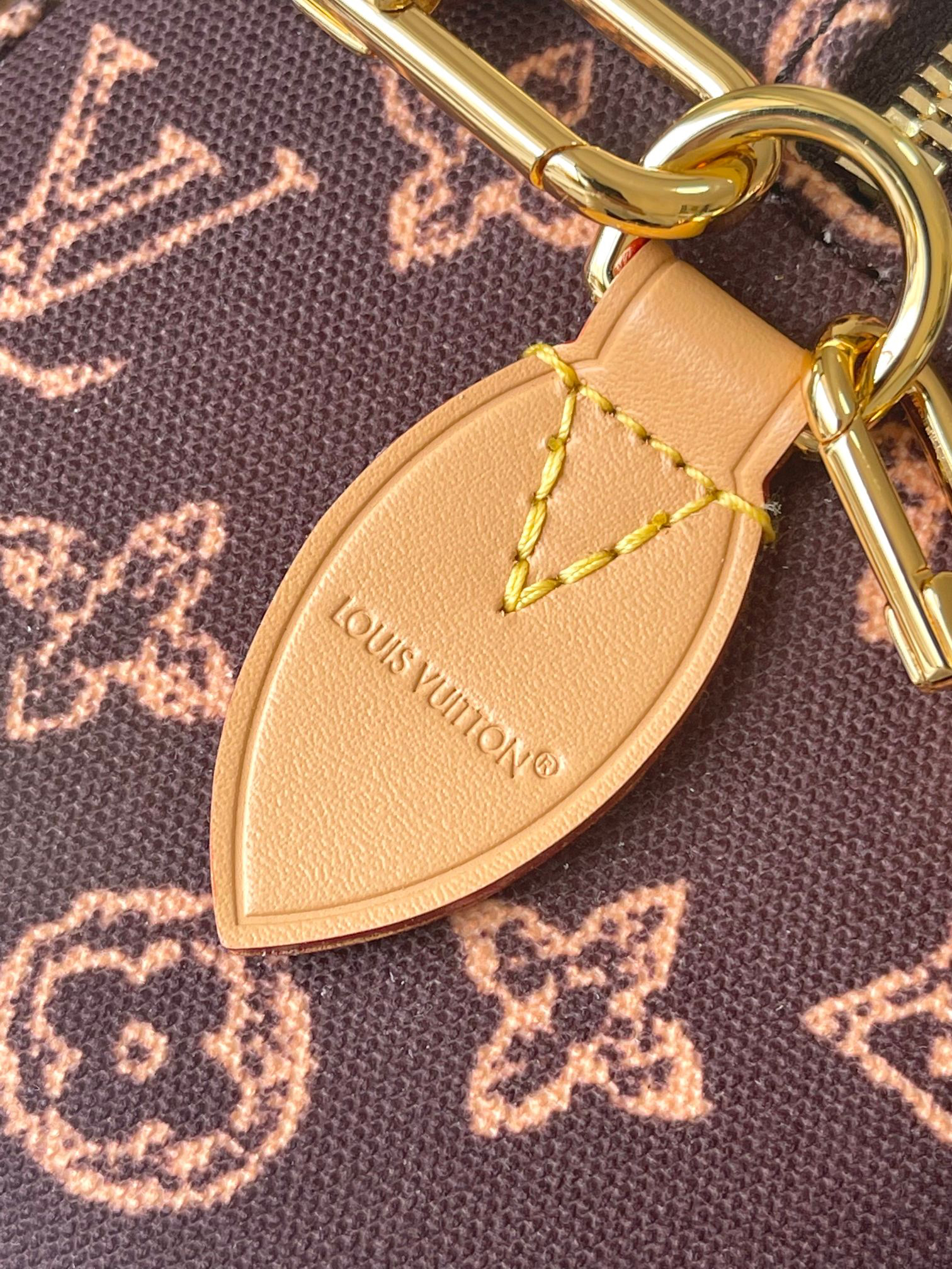 Louis Vuitton Speedy Trunk 20 Monogram Canvas Handbag - Image 6
