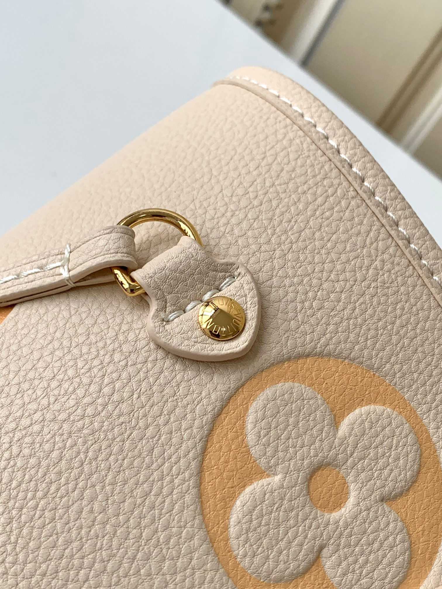 Louis Vuitton Neverfull MM Tote Bag in Monogram Empreinte Leather - Image 6