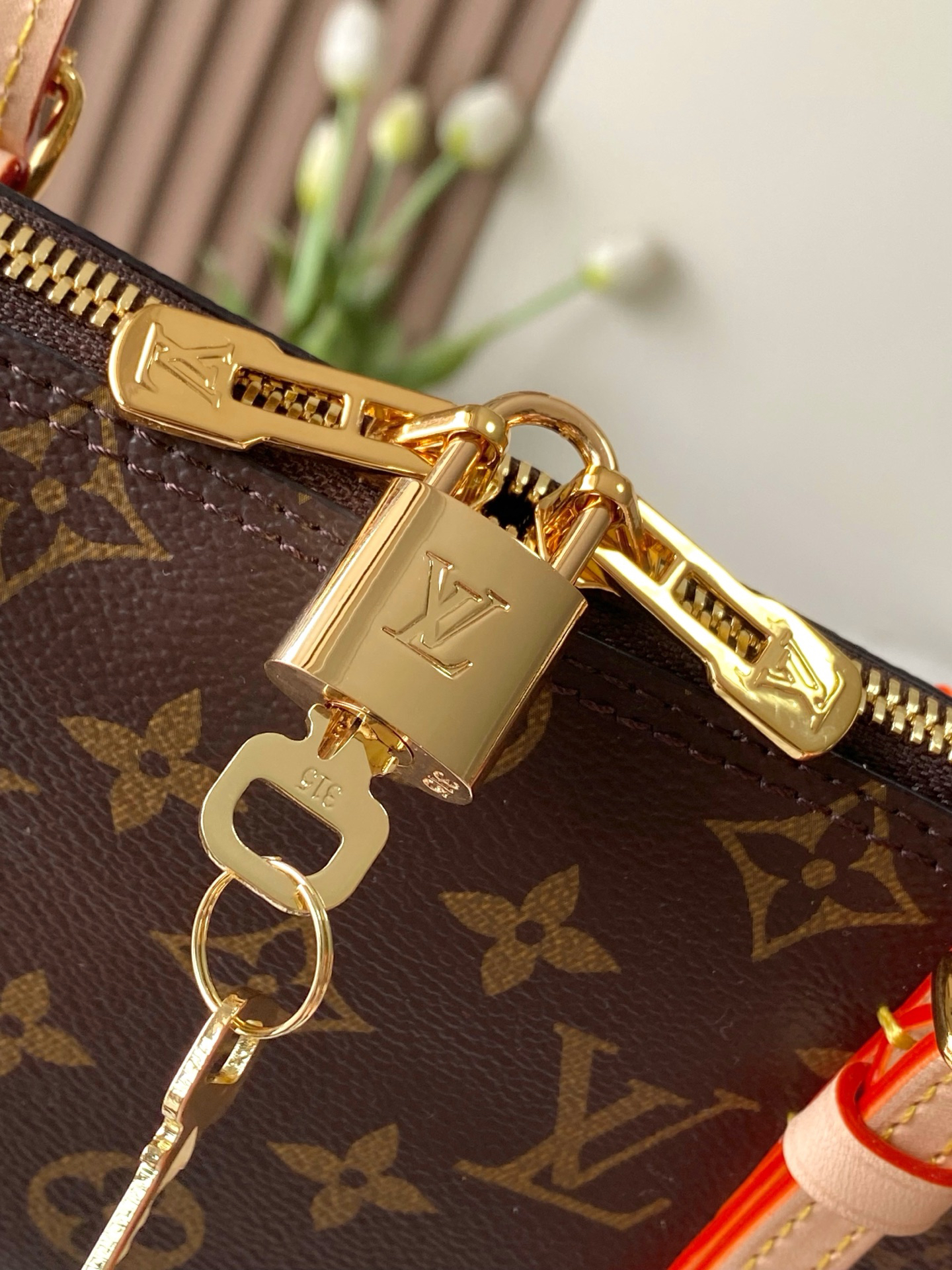 Louis Vuitton Squire East West Bag, Small, Monogram Canvas - Image 6
