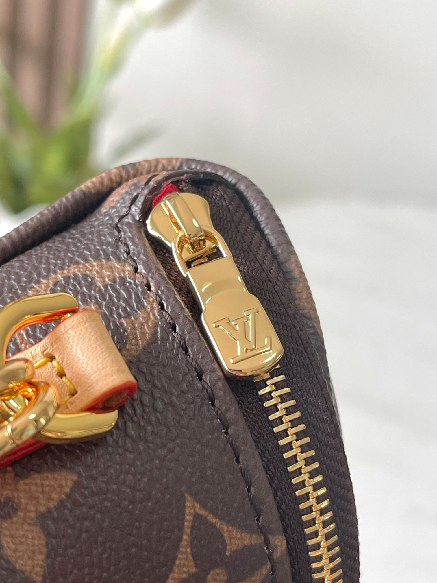 Louis Vuitton x Takashi Murakami Mini Bumbag in Cherry Monogram Canvas - Image 6