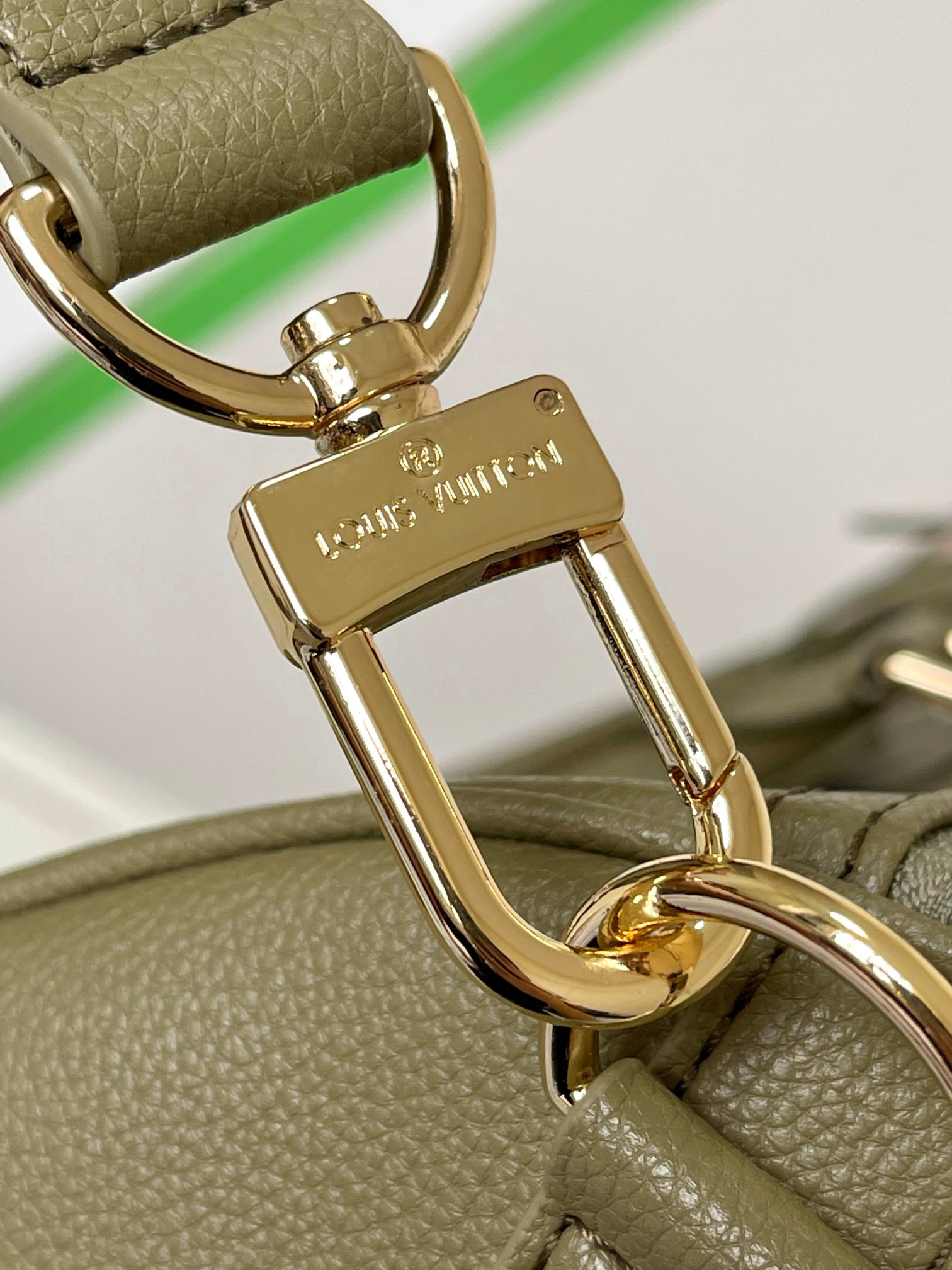 Louis Vuitton Keepall Bandoulière 45 Monogram Empreinte Leather Travel Bag - Image 6