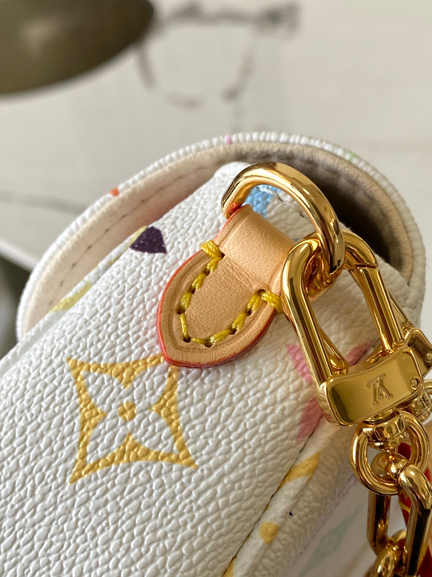 Louis Vuitton x Takashi Murakami Wallet On Chain Ivy M27492 - Image 6