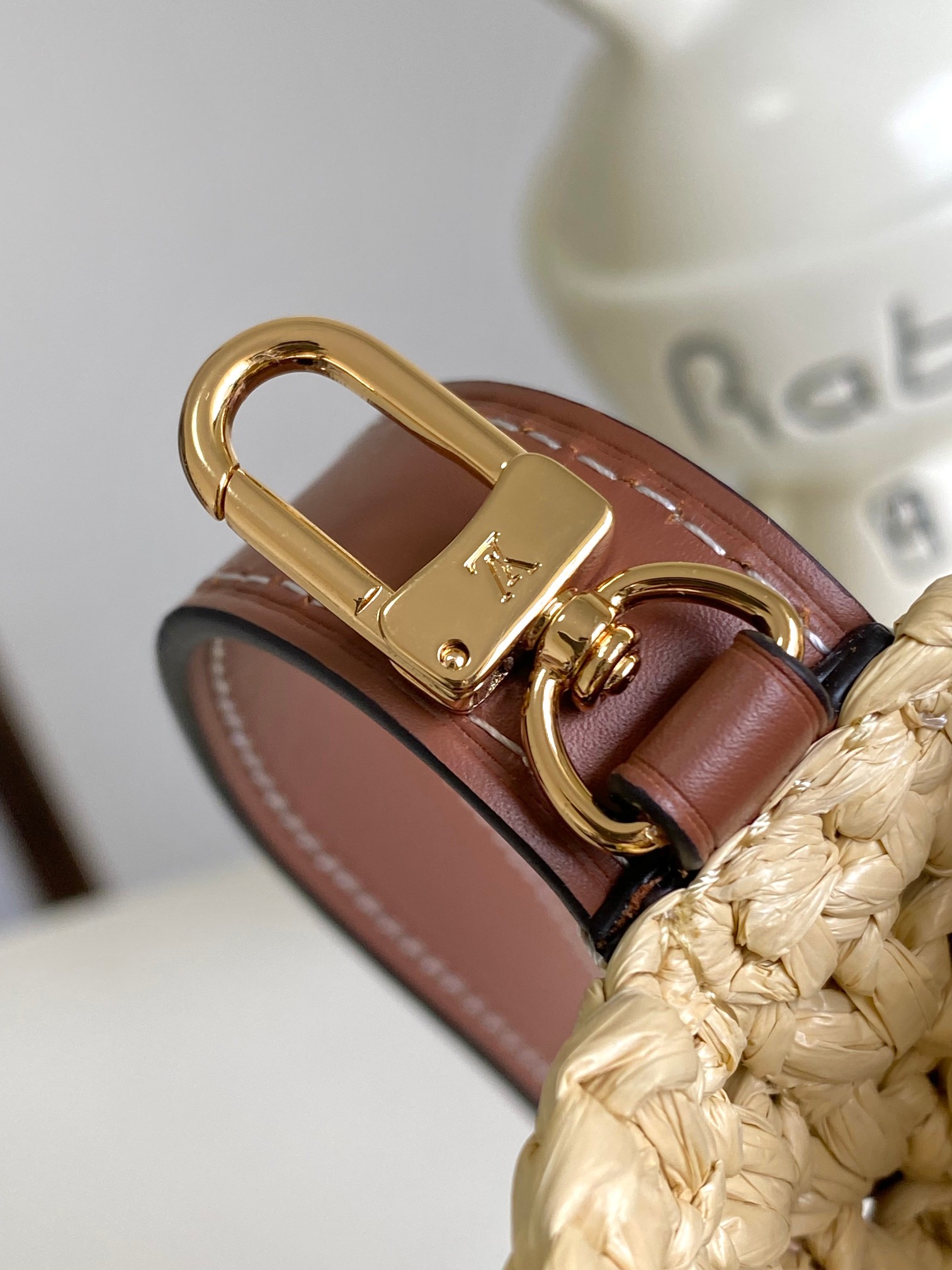All In BB Raffia Crossbody Bag - Image 6