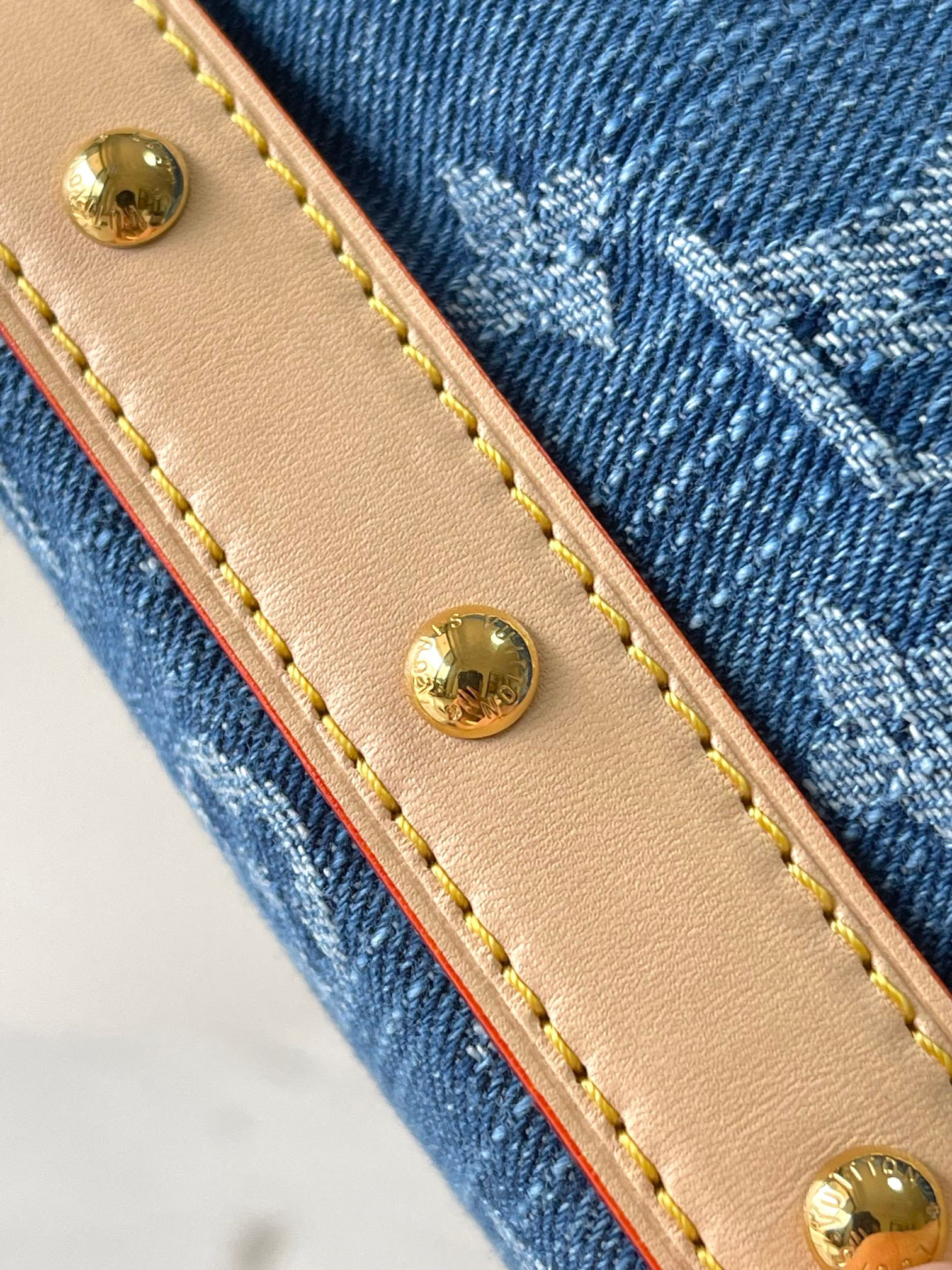 Louis Vuitton Nano Noé Denim Shoulder Bag - Image 6