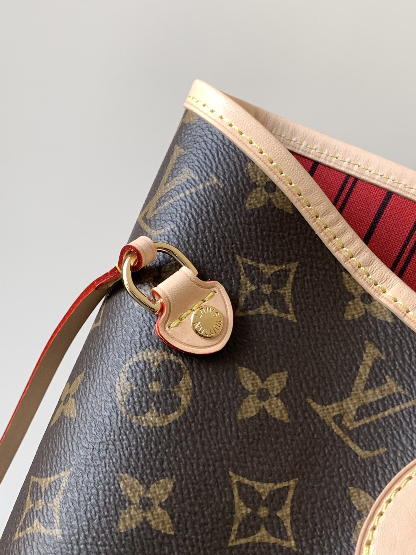 Louis Vuitton Neverfull MM Damier Ebene Tote Bag - Image 6