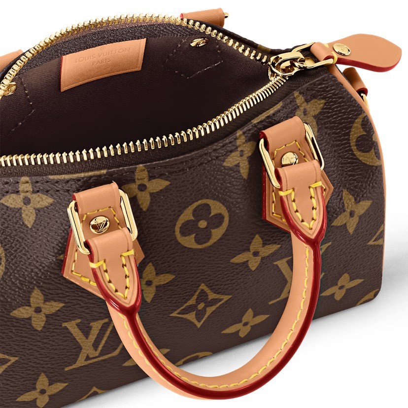Louis Vuitton Nano Speedy Monogram Handbag - Image 6