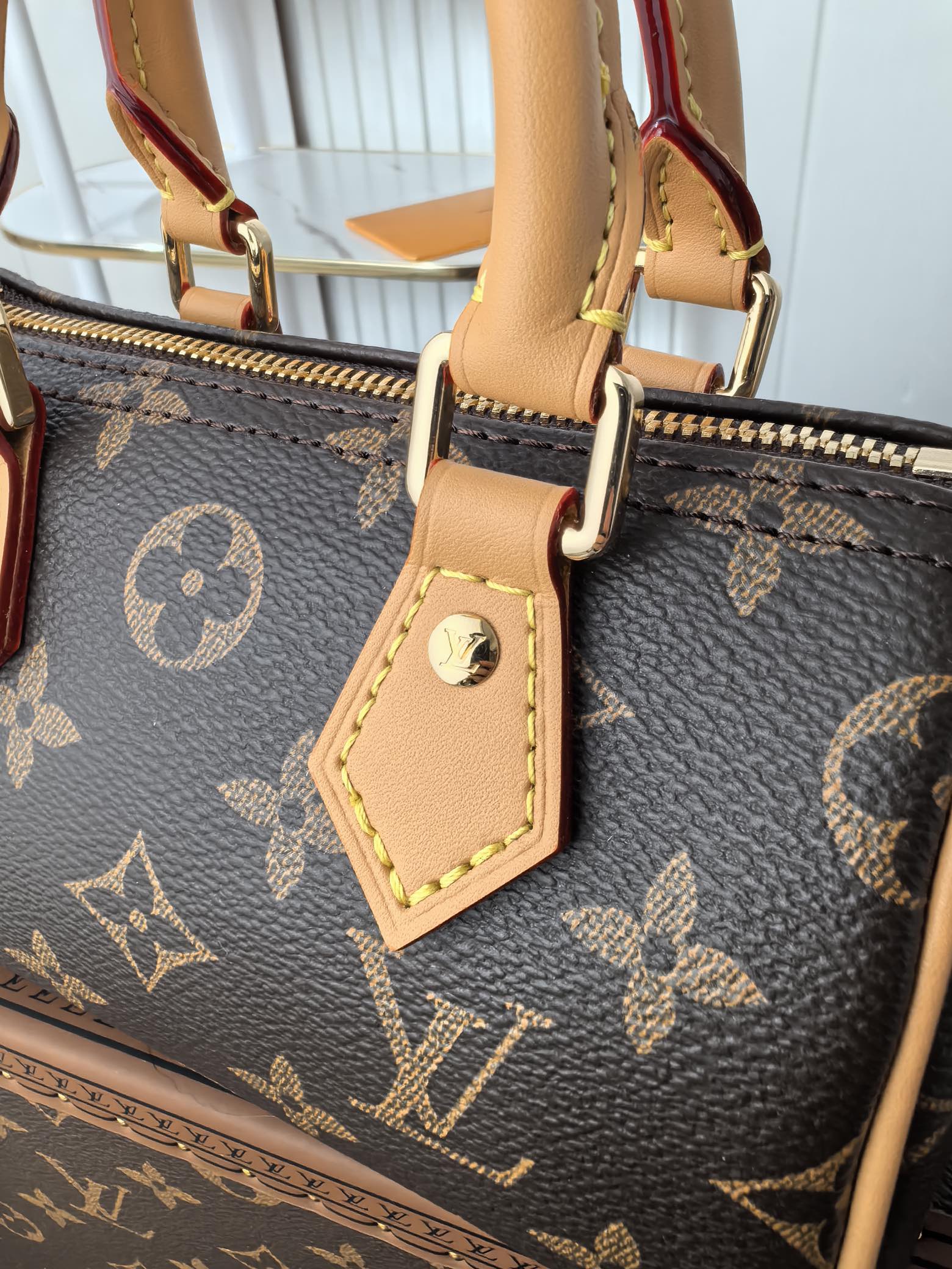 Louis Vuitton Nano Speedy Handbag - Image 6