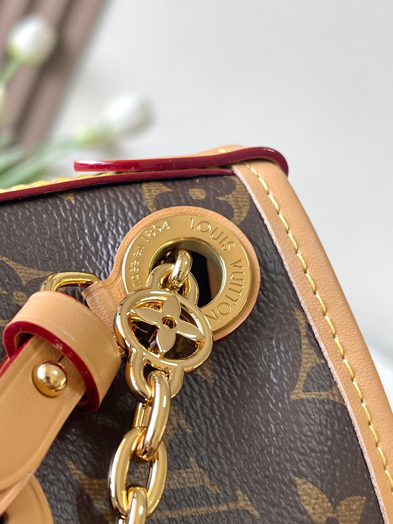 Louis Vuitton CarryAll BB Monogram Canvas Crossbody Bag - Image 6