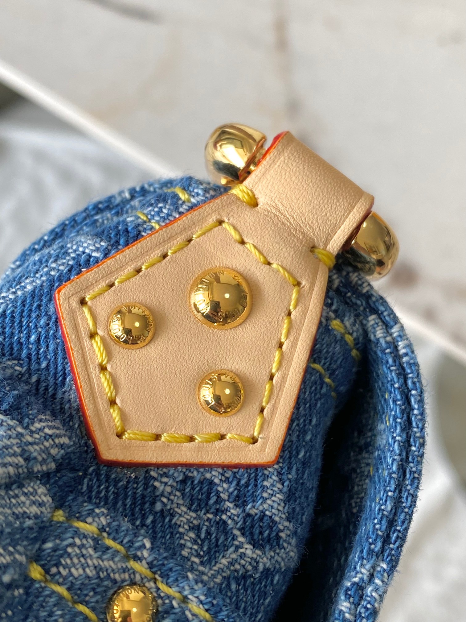 Sunset Vibe Denim Crossbody Bag - Image 6