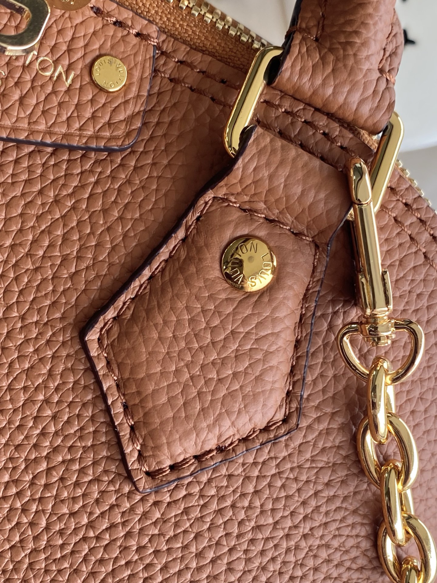 Louis Vuitton Alma Trunk BB Leather Crossbody Bag - Image 6