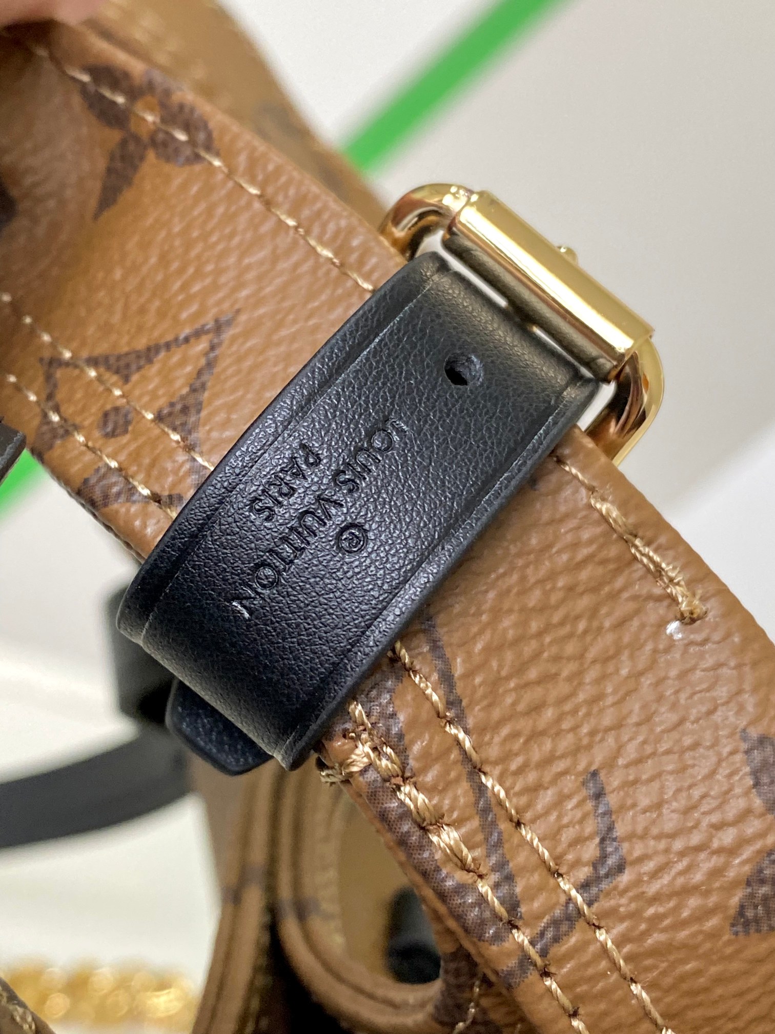 Louis Vuitton Atlantis BB Handbag M46816/M46817 Monogram Reverse - Image 6