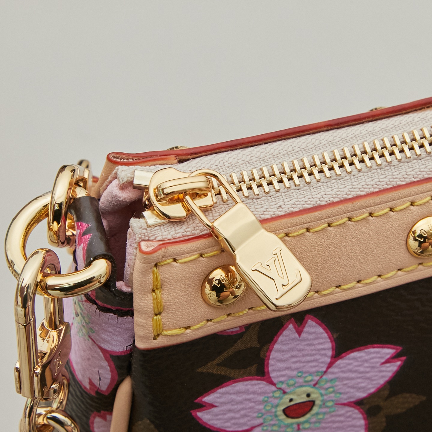 Louis Vuitton M13666 Pochette Cherry Blossom Monogram Clutch - Image 6