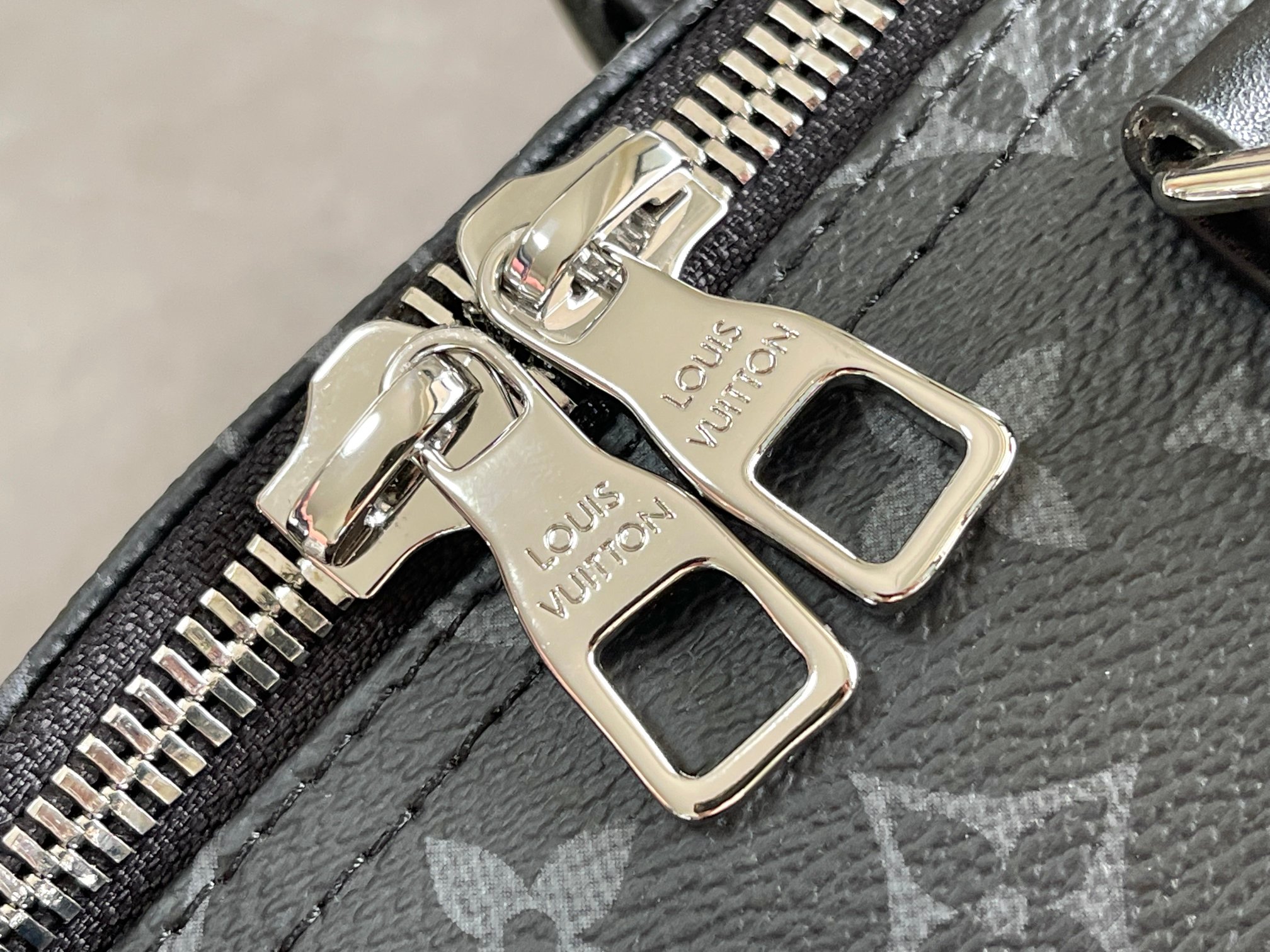 Keepall 35 Travel Bag in Monogram Eclipse Canvas - Image 6