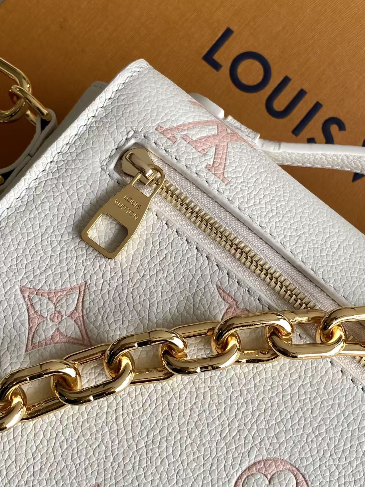 Louis Vuitton Pochette Métis East West Handbag in Monogram Empreinte Leather - Image 6