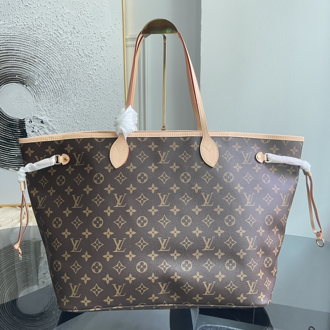 Louis Vuitton Neverfull Tote Bag in Damier Azur Canvas N46978 - Image 6