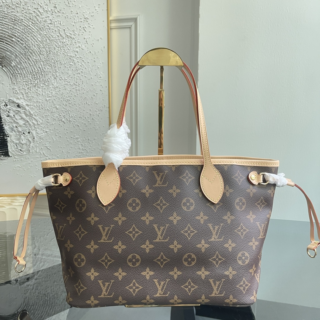 Neverfull PM Tote Bag in Damier Ebene Canvas - Image 6