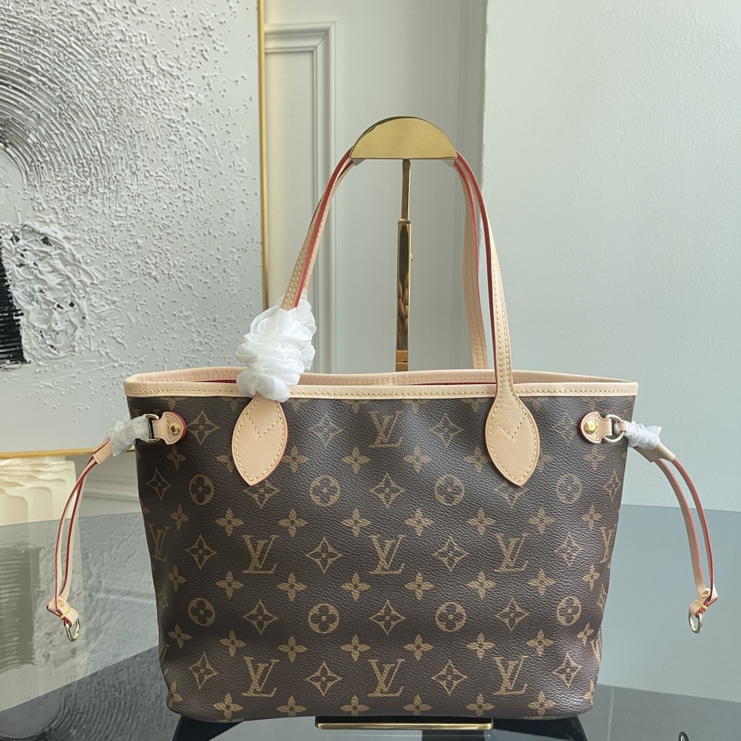 Neverfull PM Tote Bag in Damier Ebene Canvas - Image 6