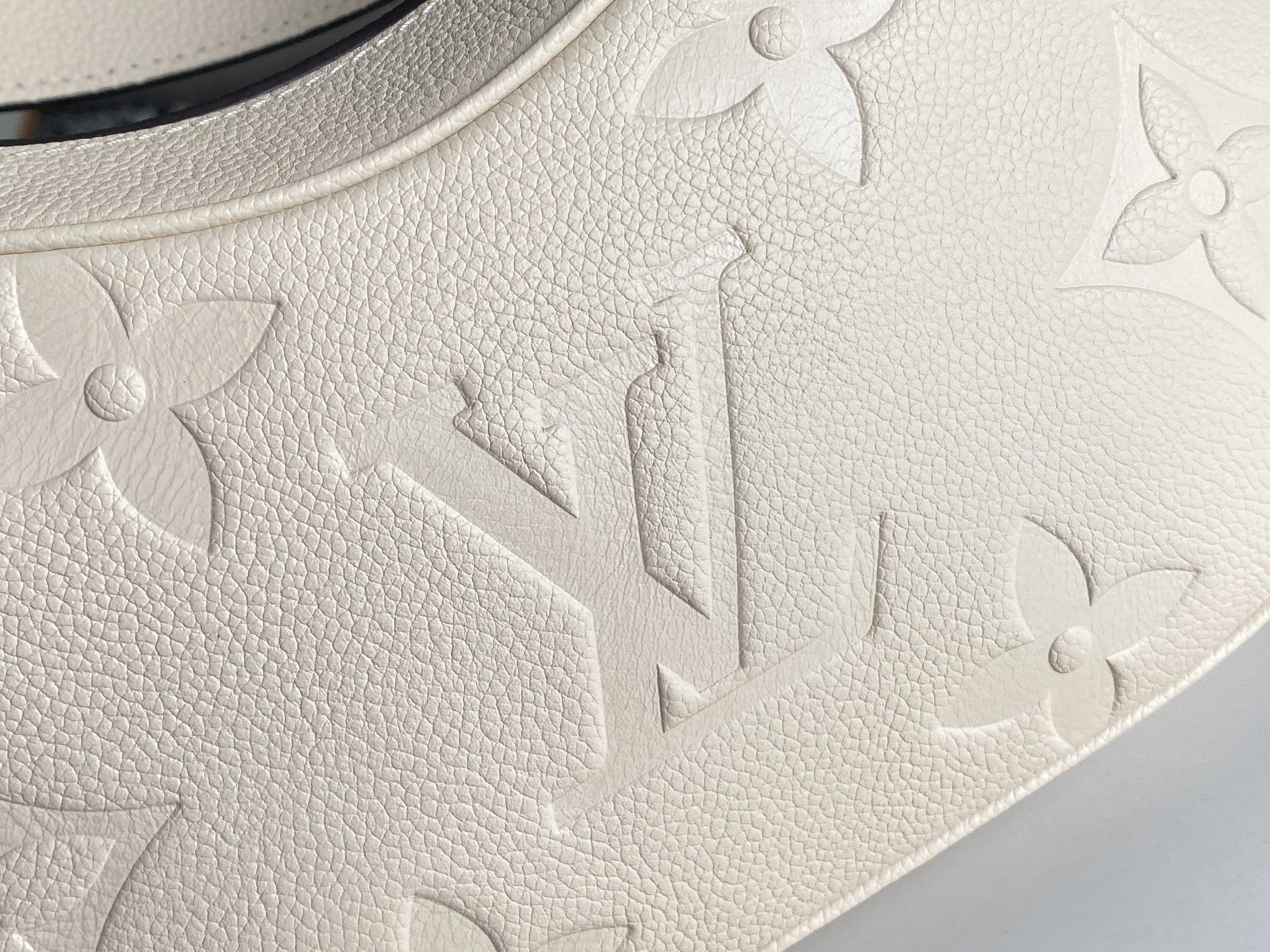 Louis Vuitton Bagatelle Handbag M46002 M46099 White Monogram Empreinte - Image 6