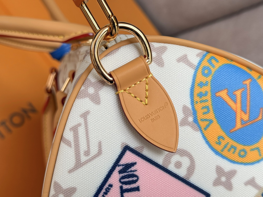 Louis Vuitton Speedy Soft 30 Handbag in Monogram Dune - Image 6