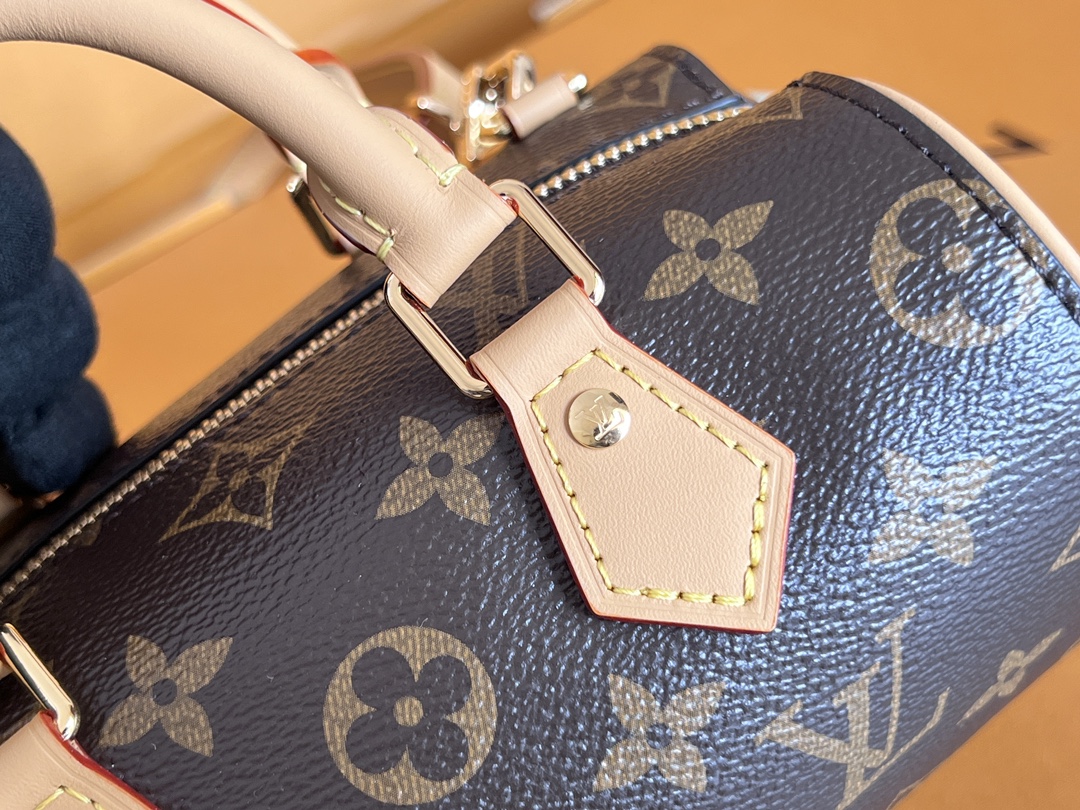 Louis Vuitton Nano Speedy Heart Bag in Monogram Empreinte Leather - Image 6