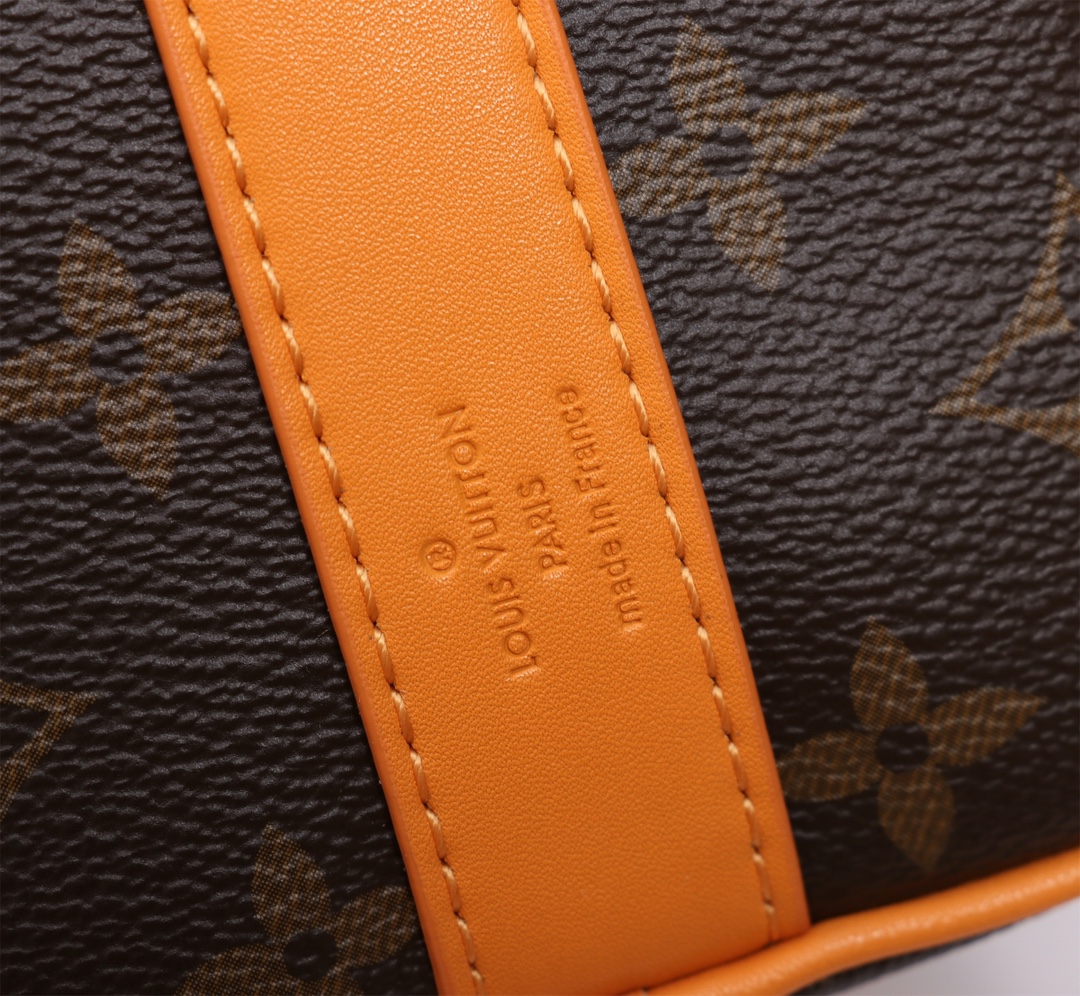 Louis Vuitton Keepall M46687 Monogram Taurillon Leather Travel Bag - Image 6