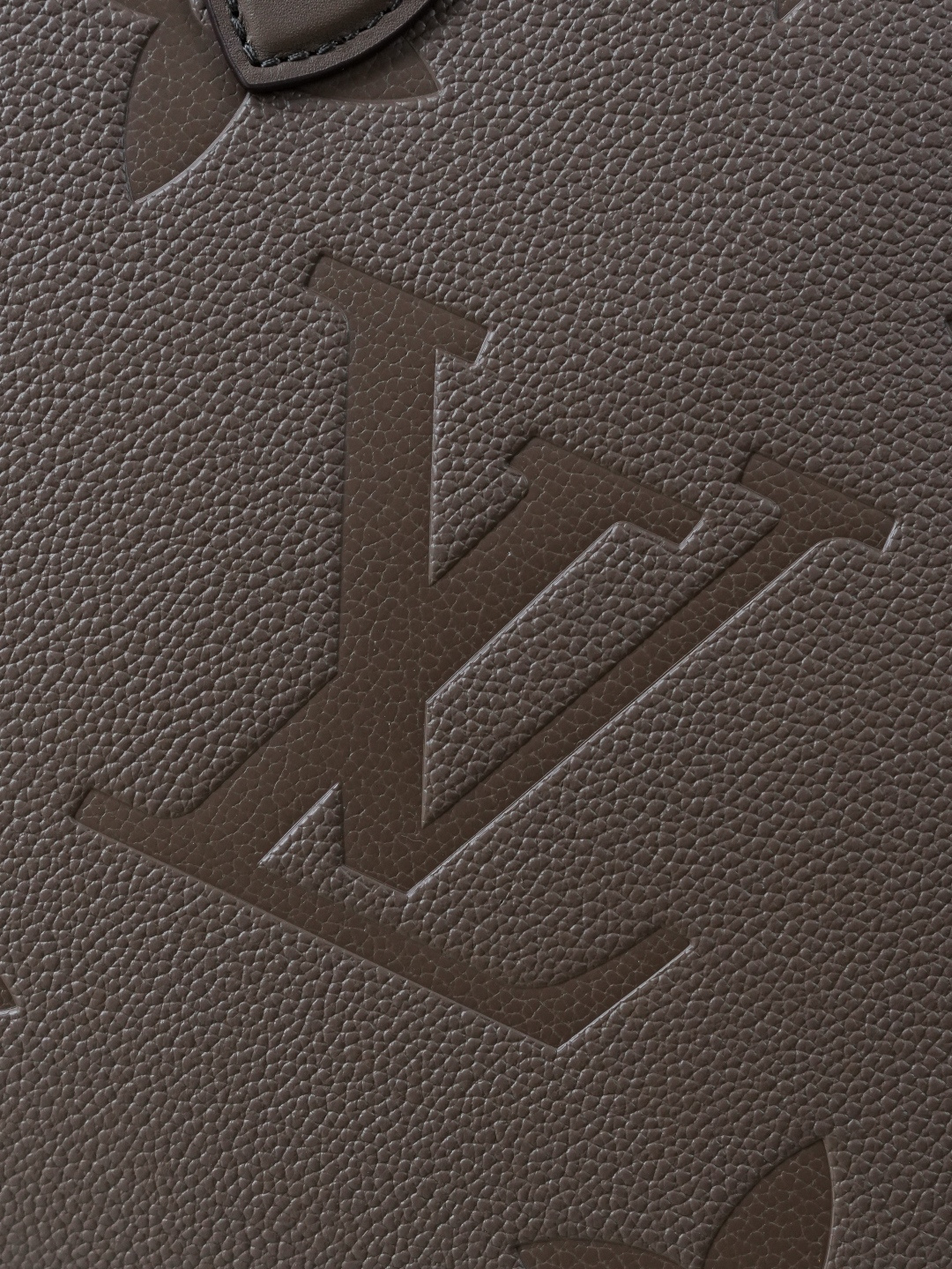 Louis Vuitton Onthego MM Tote Bag in Brown Monogram Empreinte Leather - Image 6