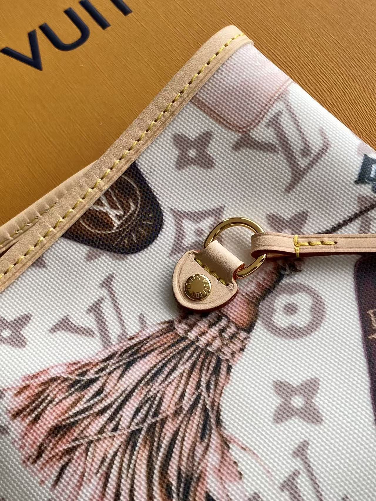 Louis Vuitton Neverfull Bandoulière Inside Out GM Tote Bag - Image 6