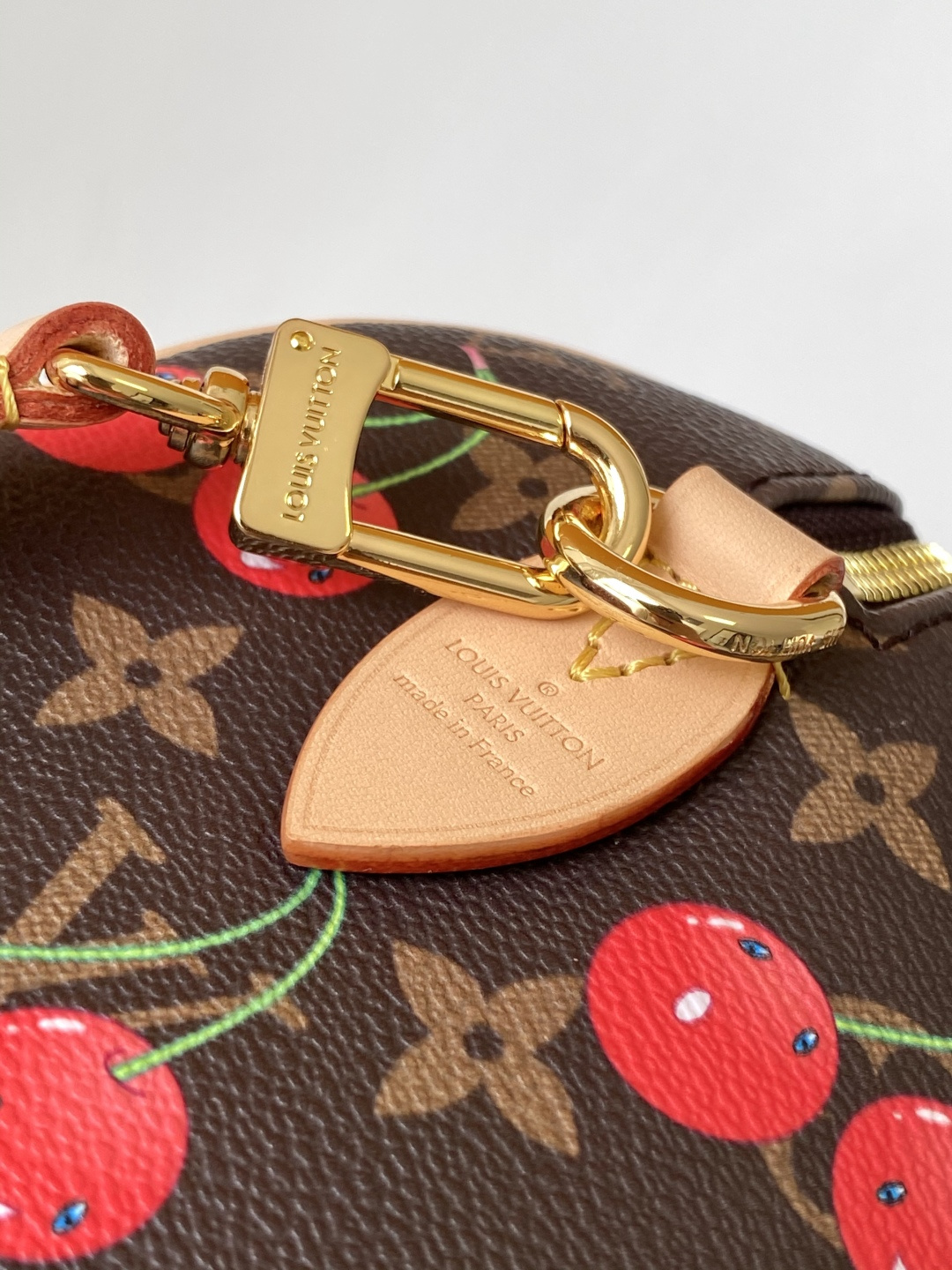 Louis Vuitton Speedy Bandoulière Handbag – LV x Takashi Murakami Cherry Monogram - Image 6